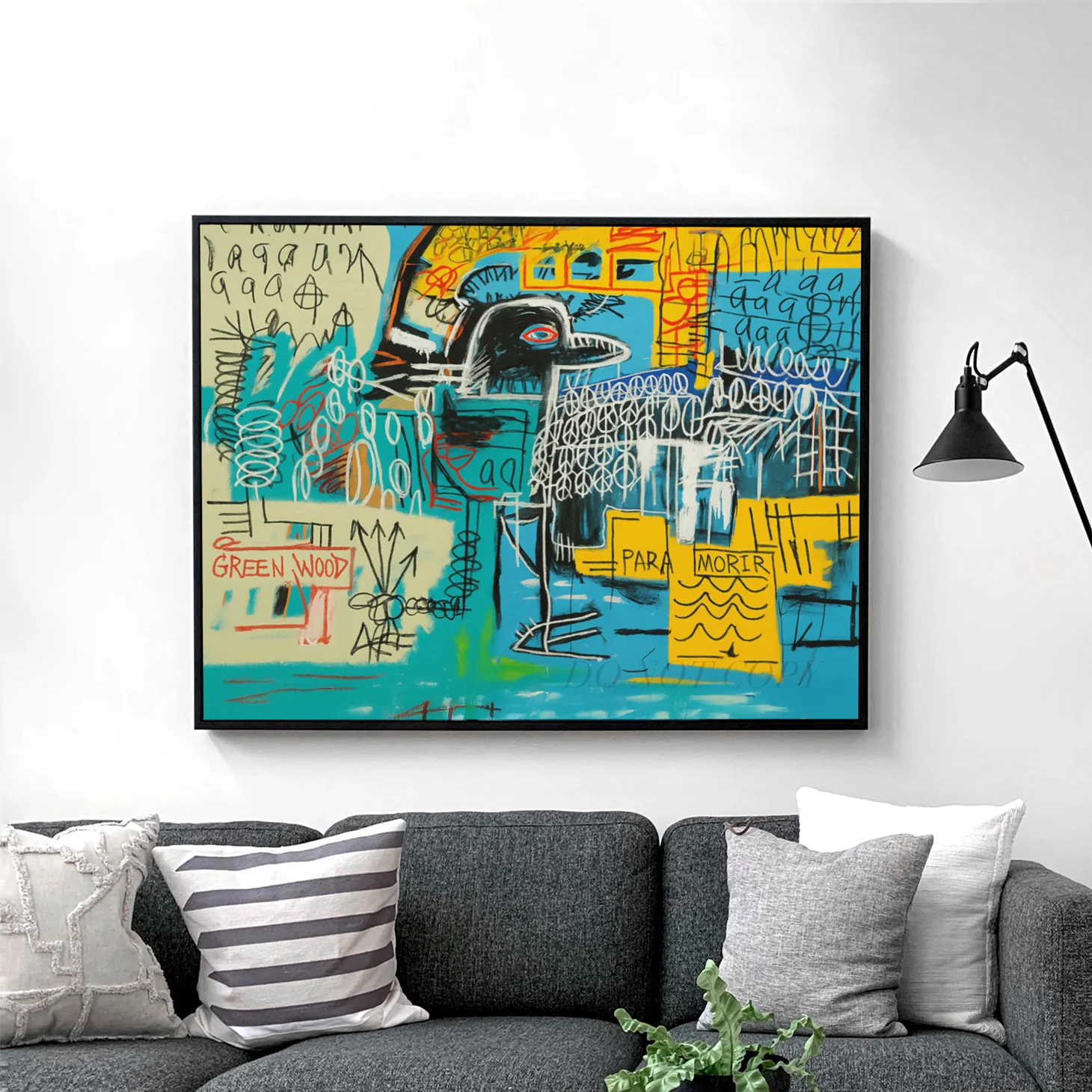 Basquiat Bird on Money - Image 2