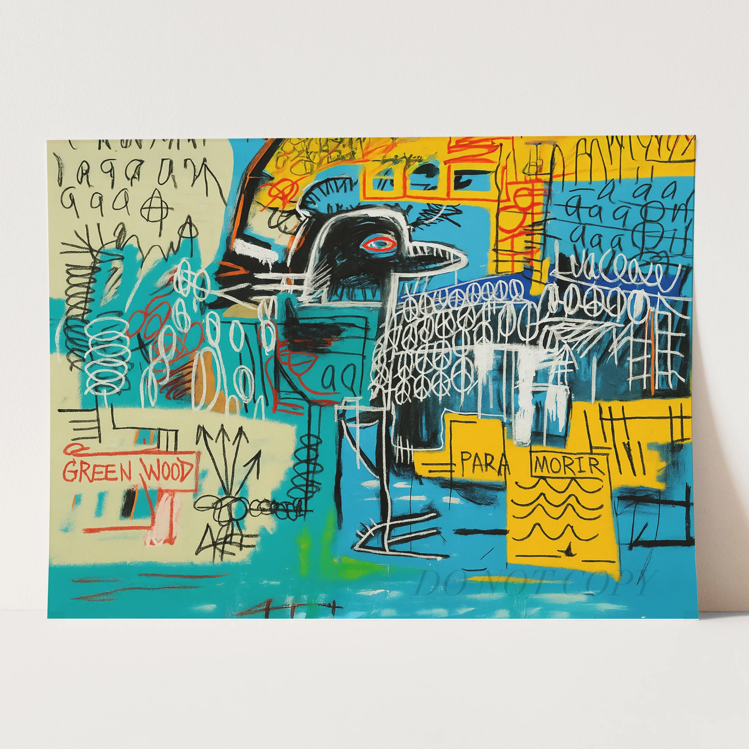 Basquiat Bird on Money - Image 3