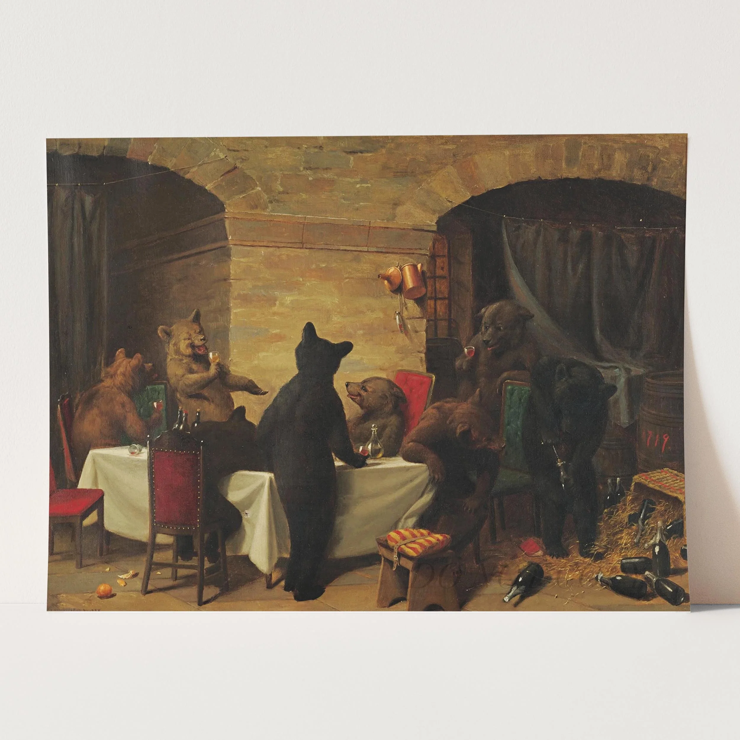 Bear Carousel by William Holbrook Beard - Image 3