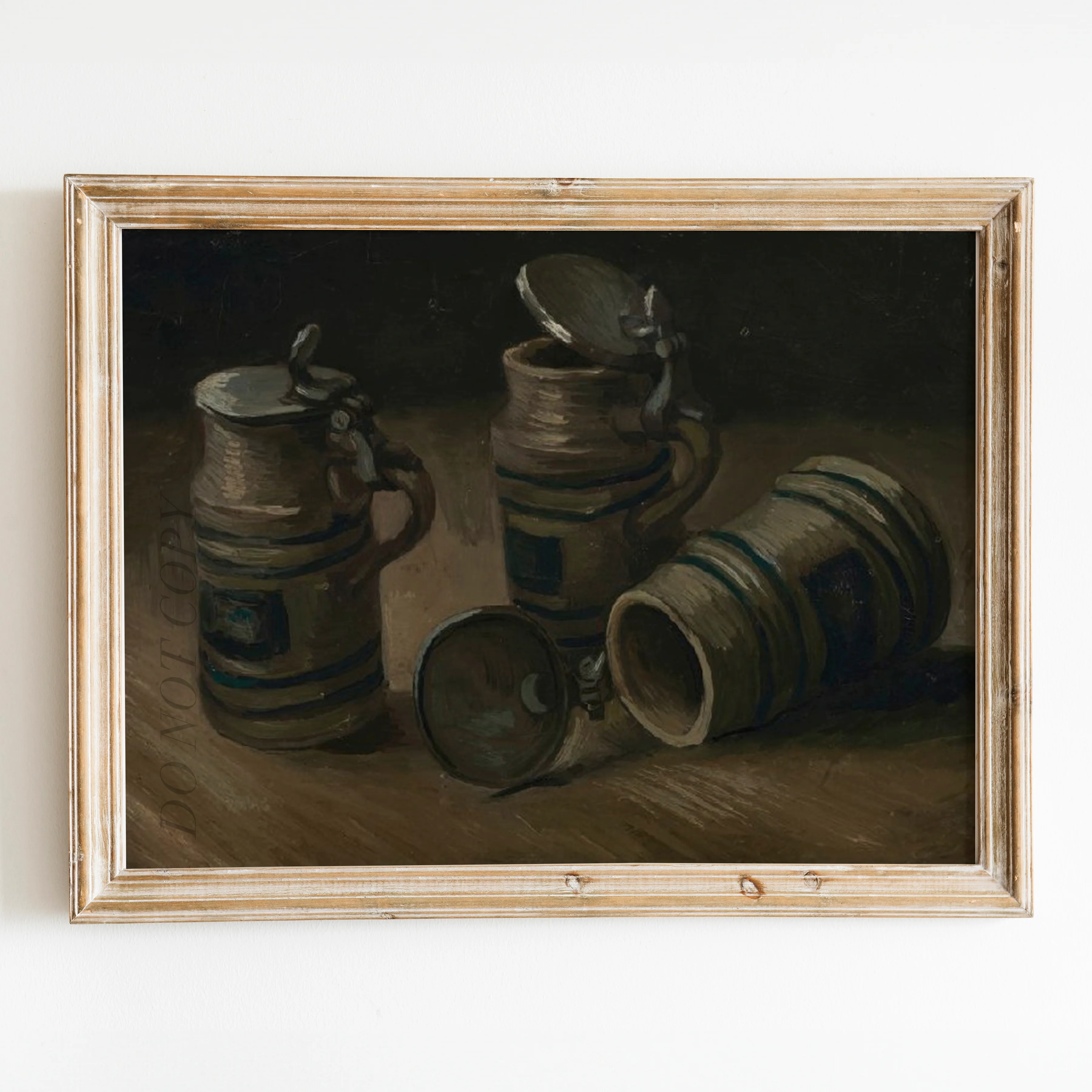 Beer Tankards (1885) by Van Gogh