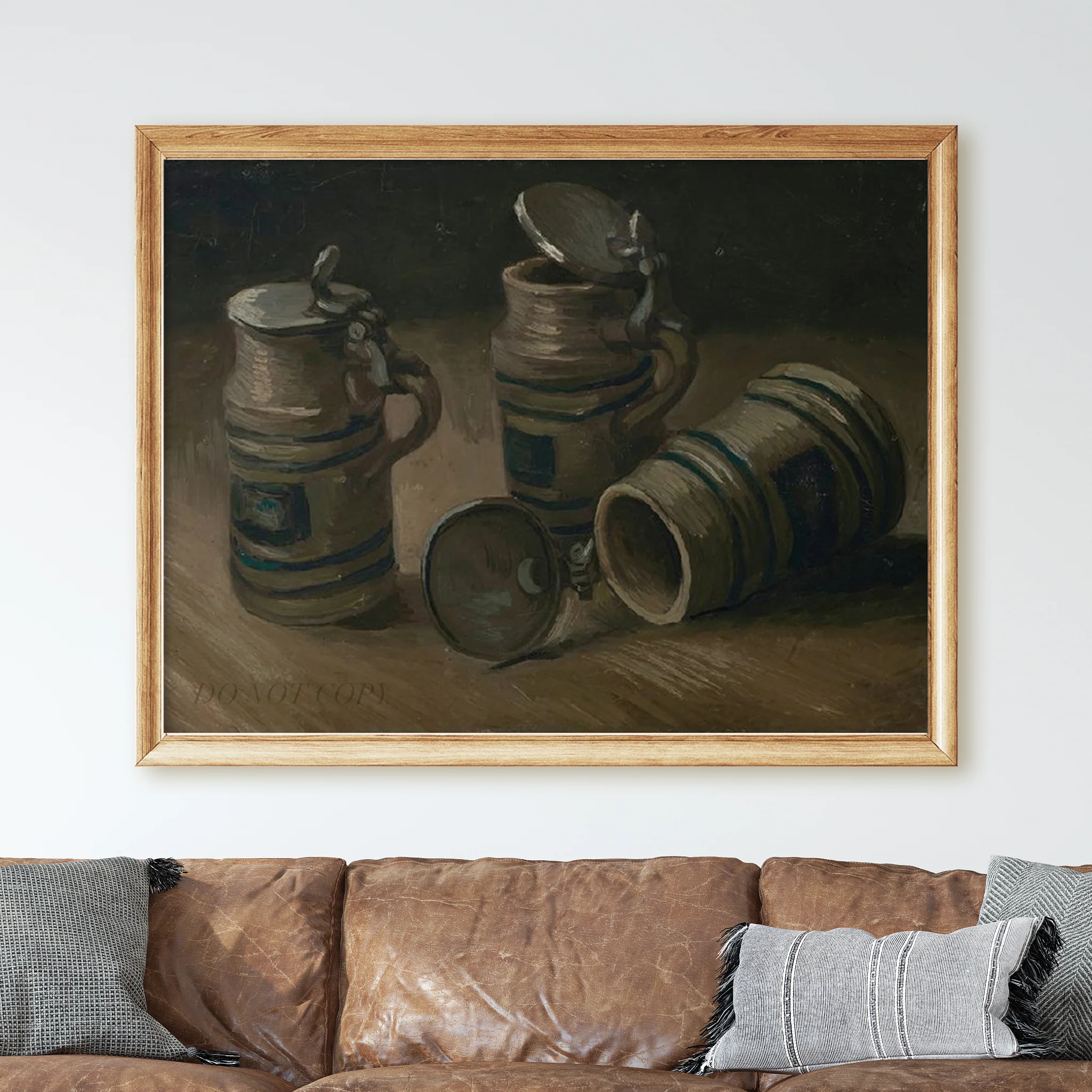 Beer Tankards (1885) by Van Gogh - Image 2