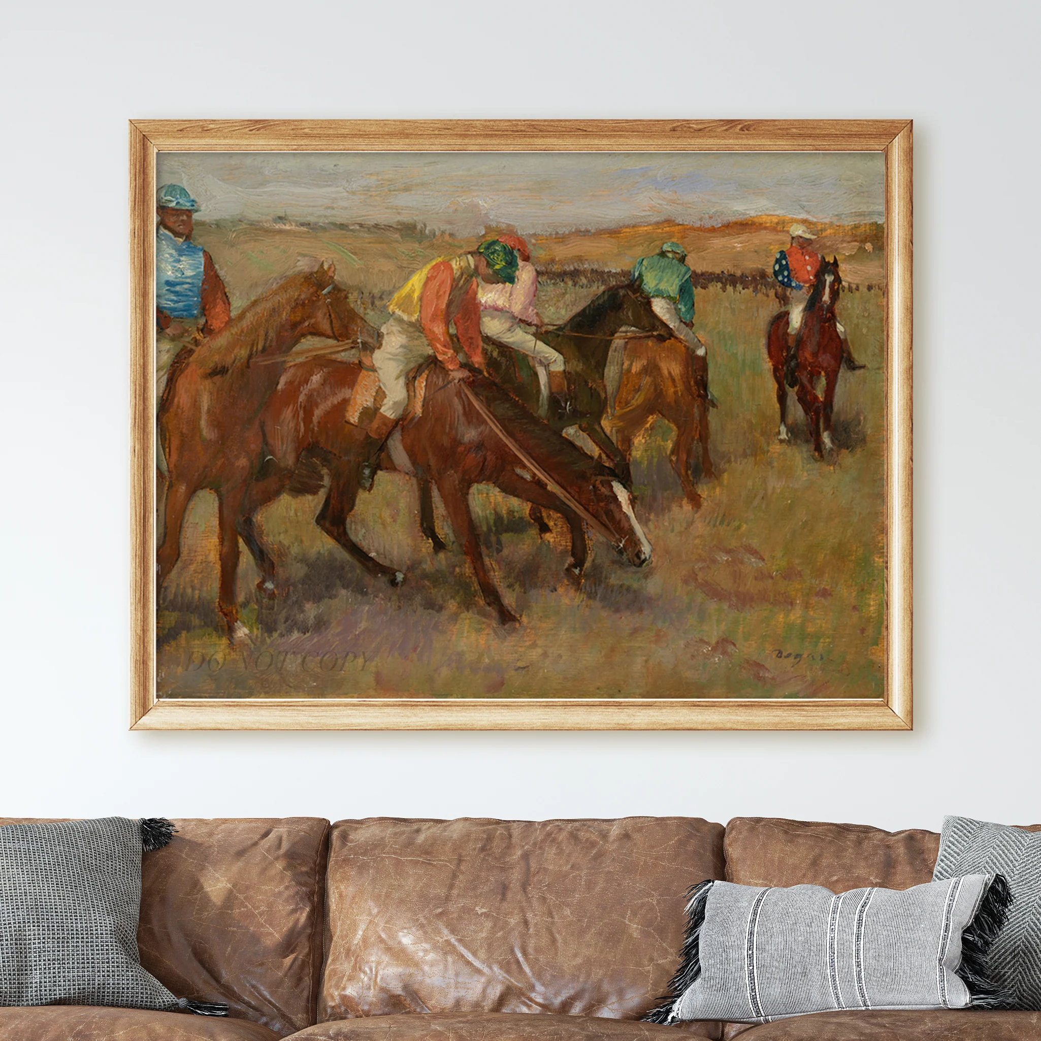 Before the Race (1882) by Edgar Degas - Image 2