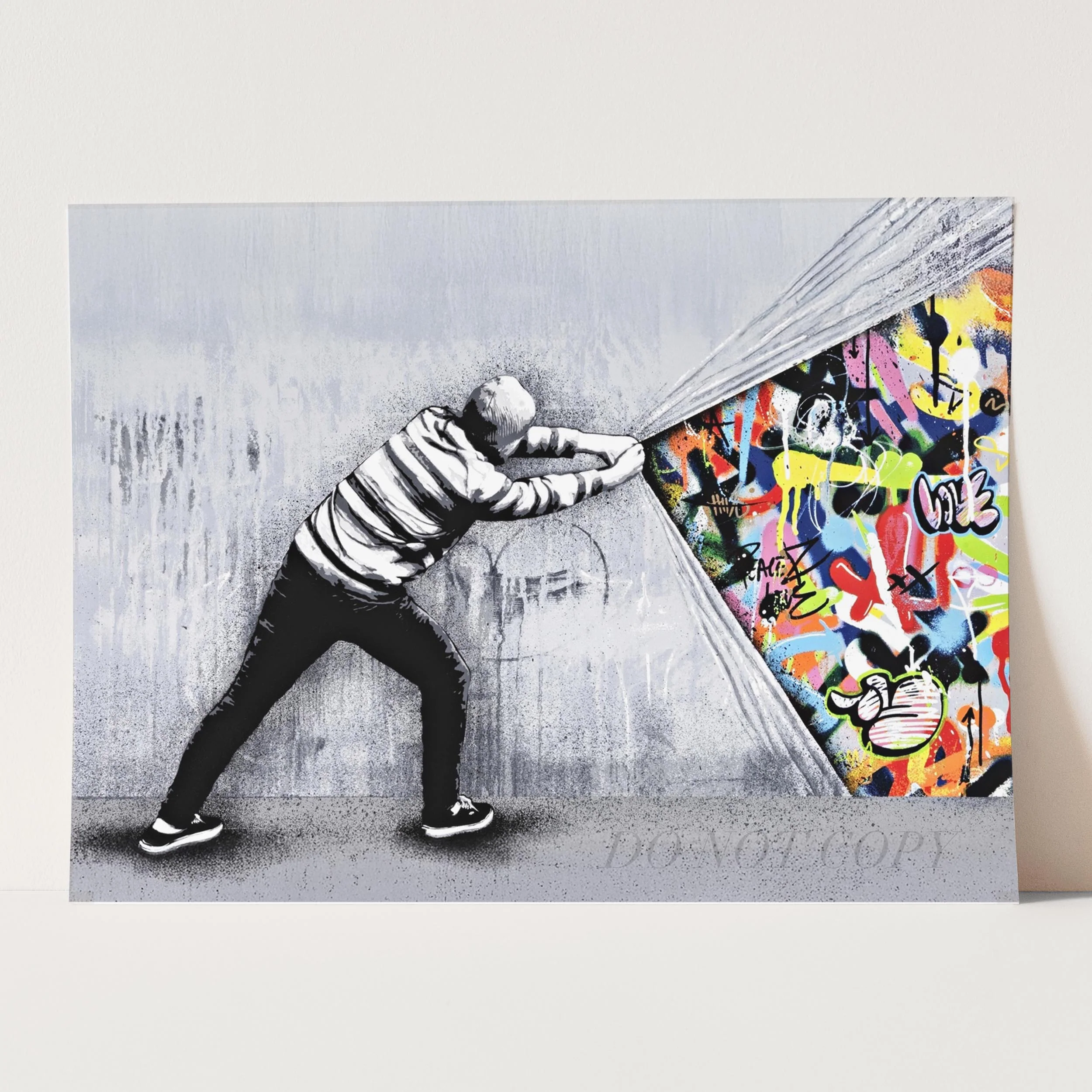 Behind The Curtain Banksy - Image 3