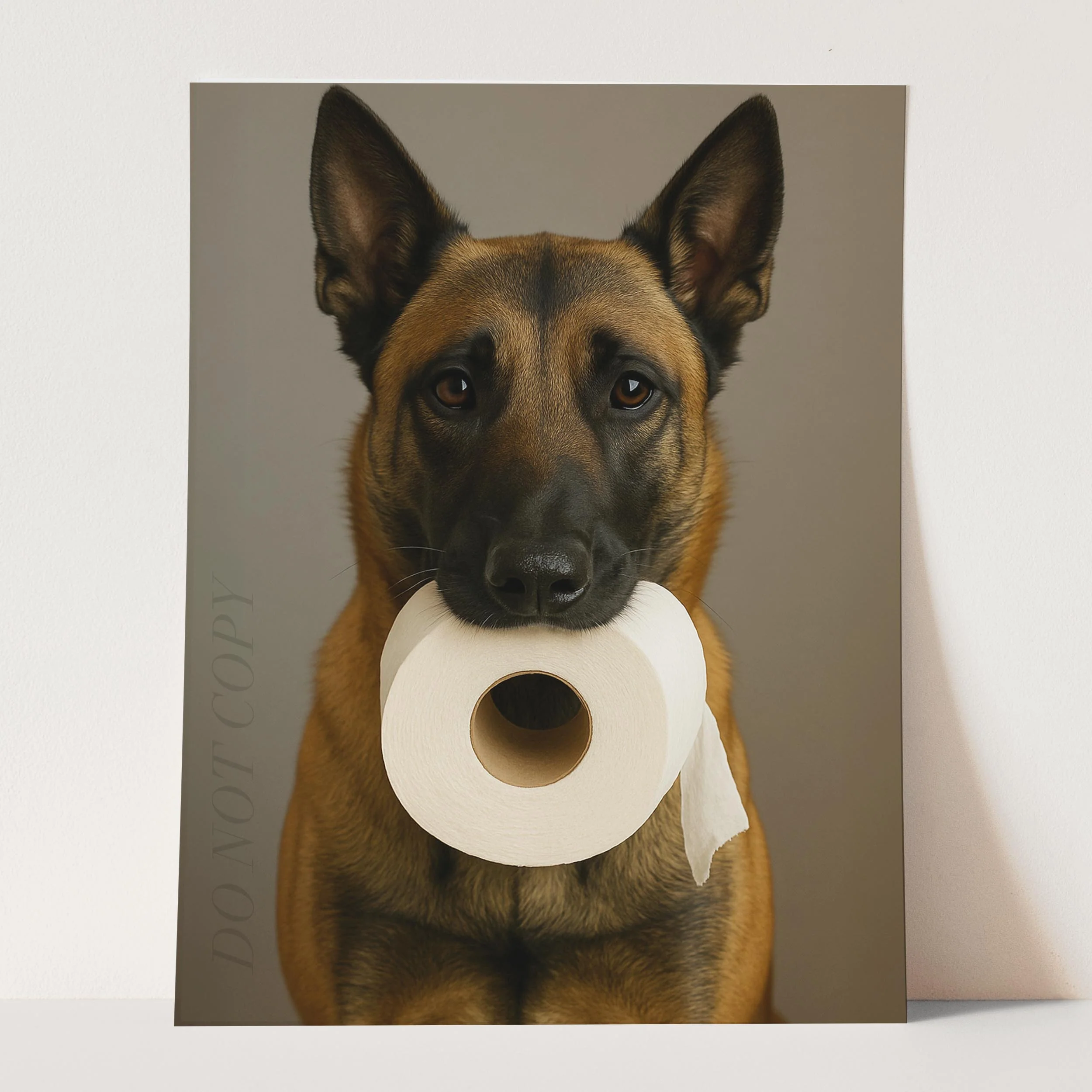 Belgian Malinois Dog Toilet Paper - Image 3