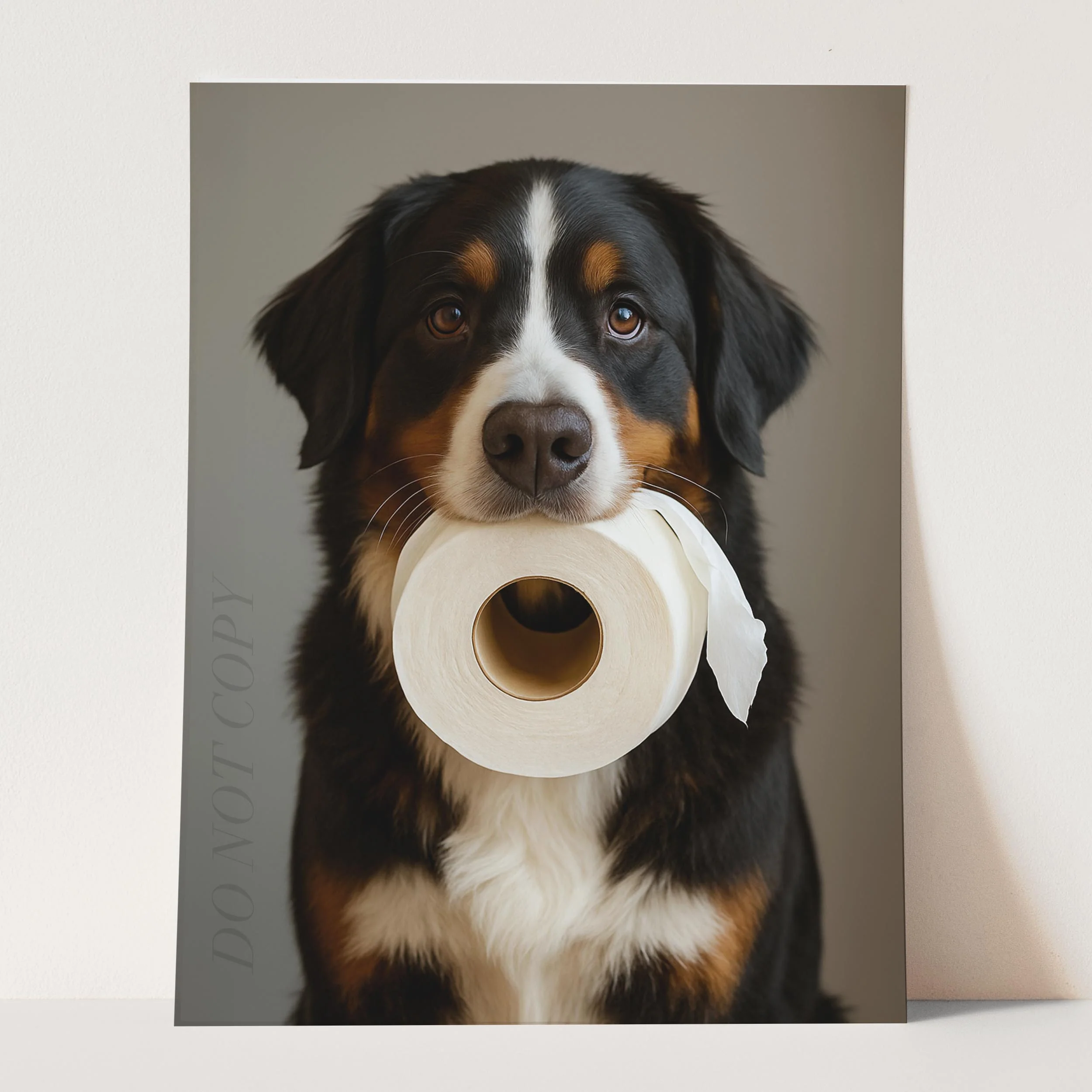 Bernese Mountain Dog Toilet Paper - Image 3