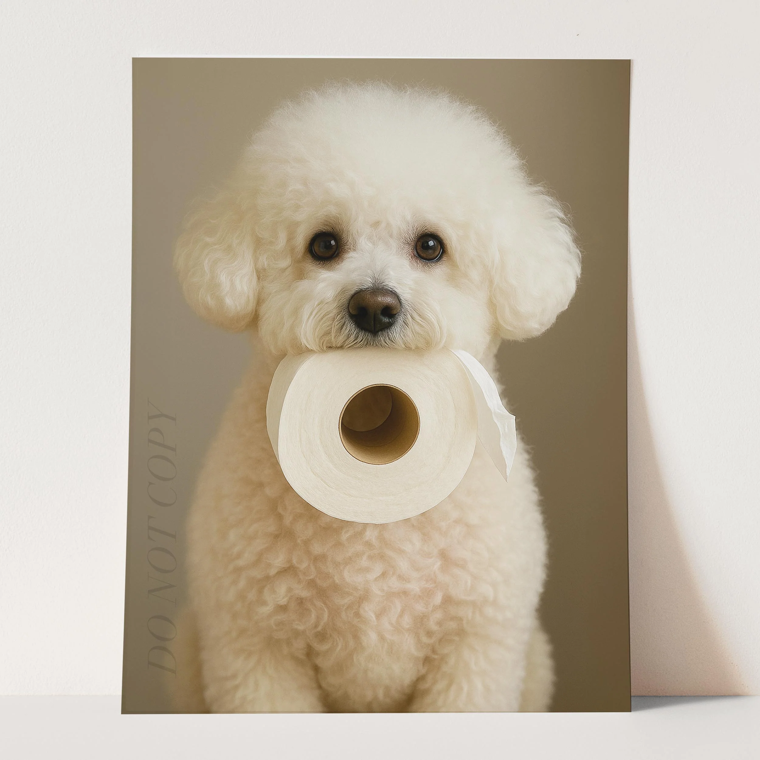 Bichon Frisé Dog Toilet Paper - Image 3