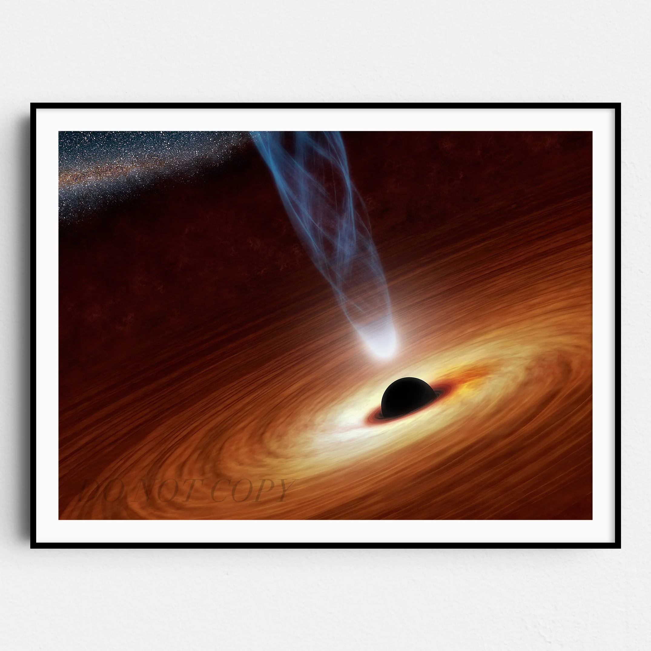 Black Hole Monster In Space