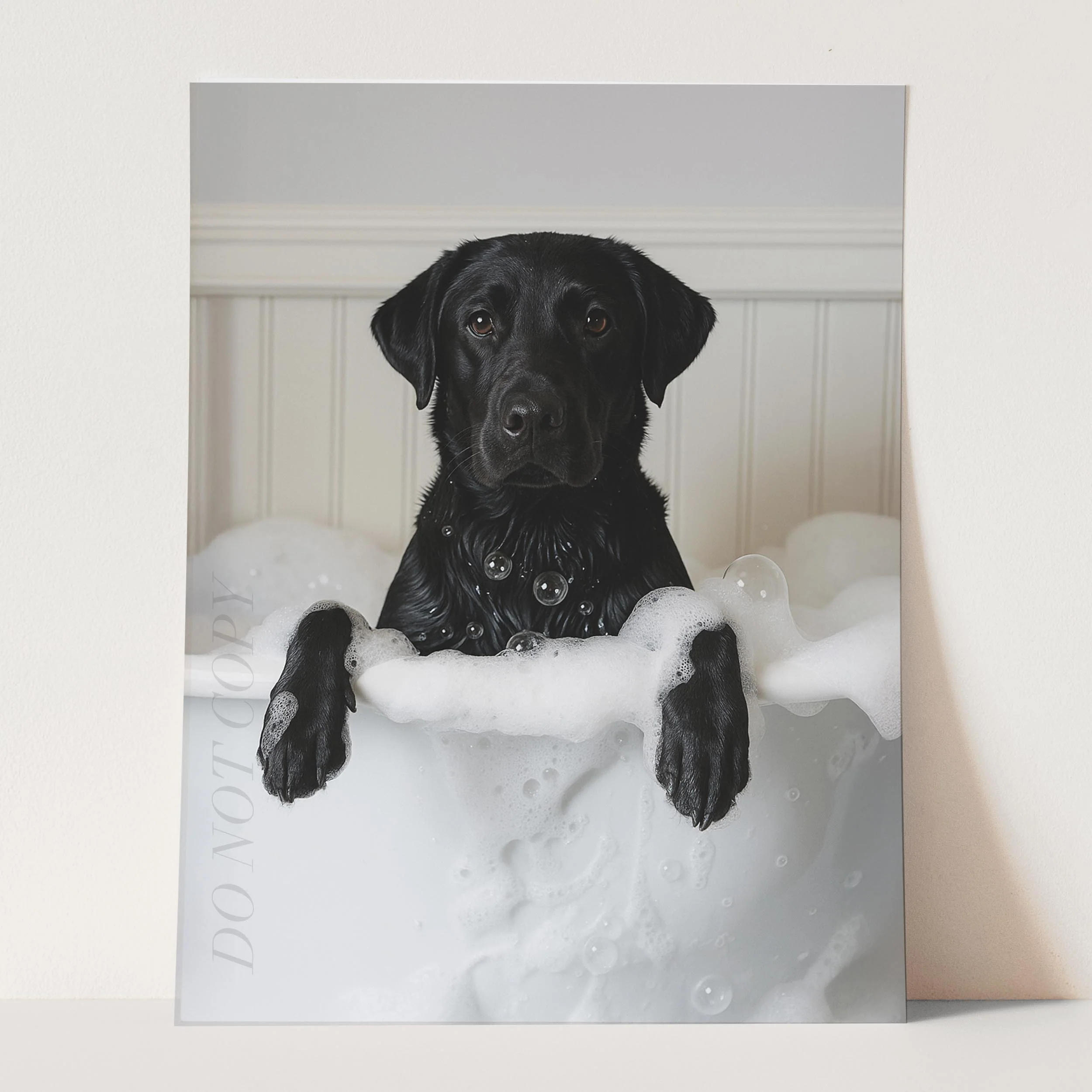 Black Labrador Dog Bubble Bath - Image 3