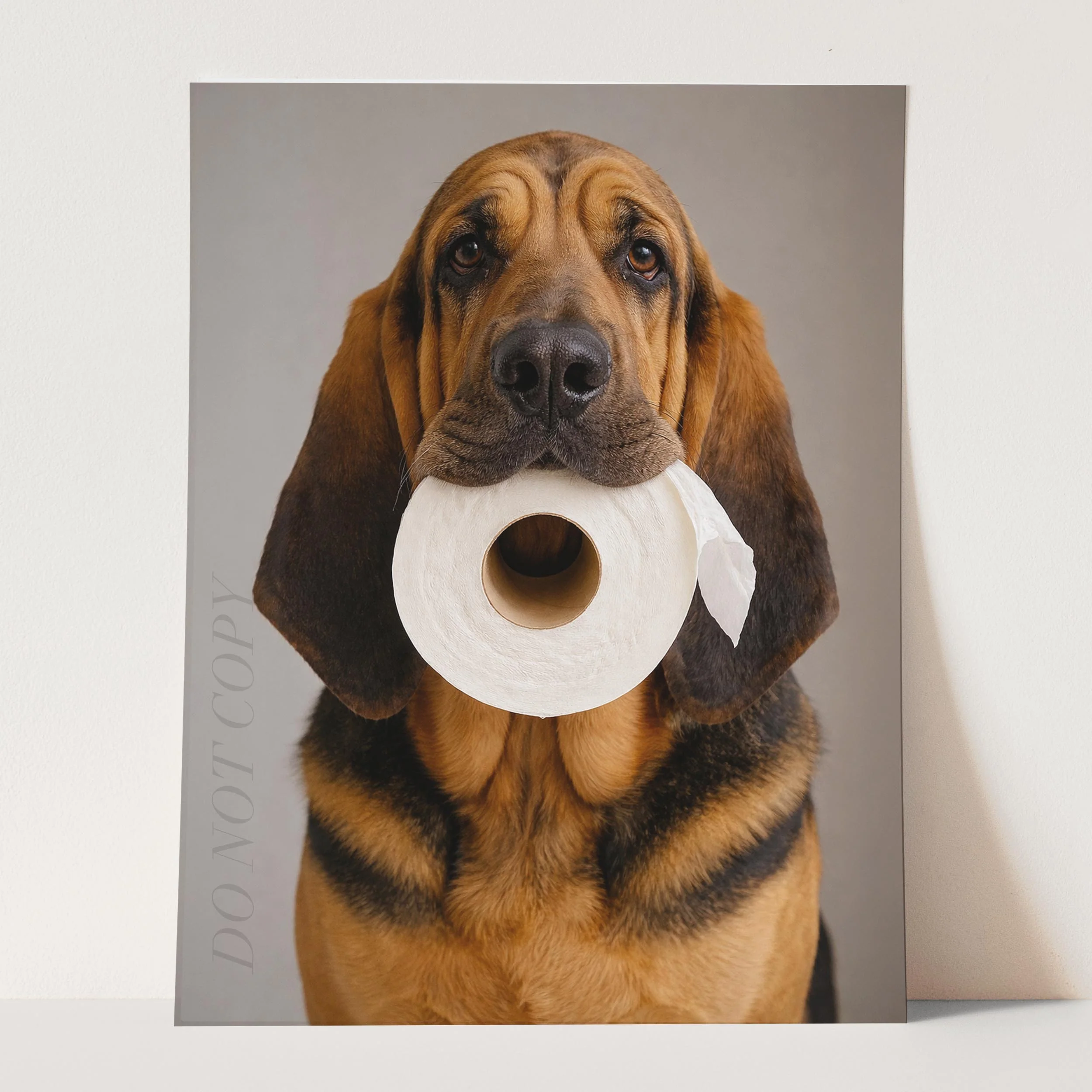 Bloodhound Dog Toilet Paper - Image 3