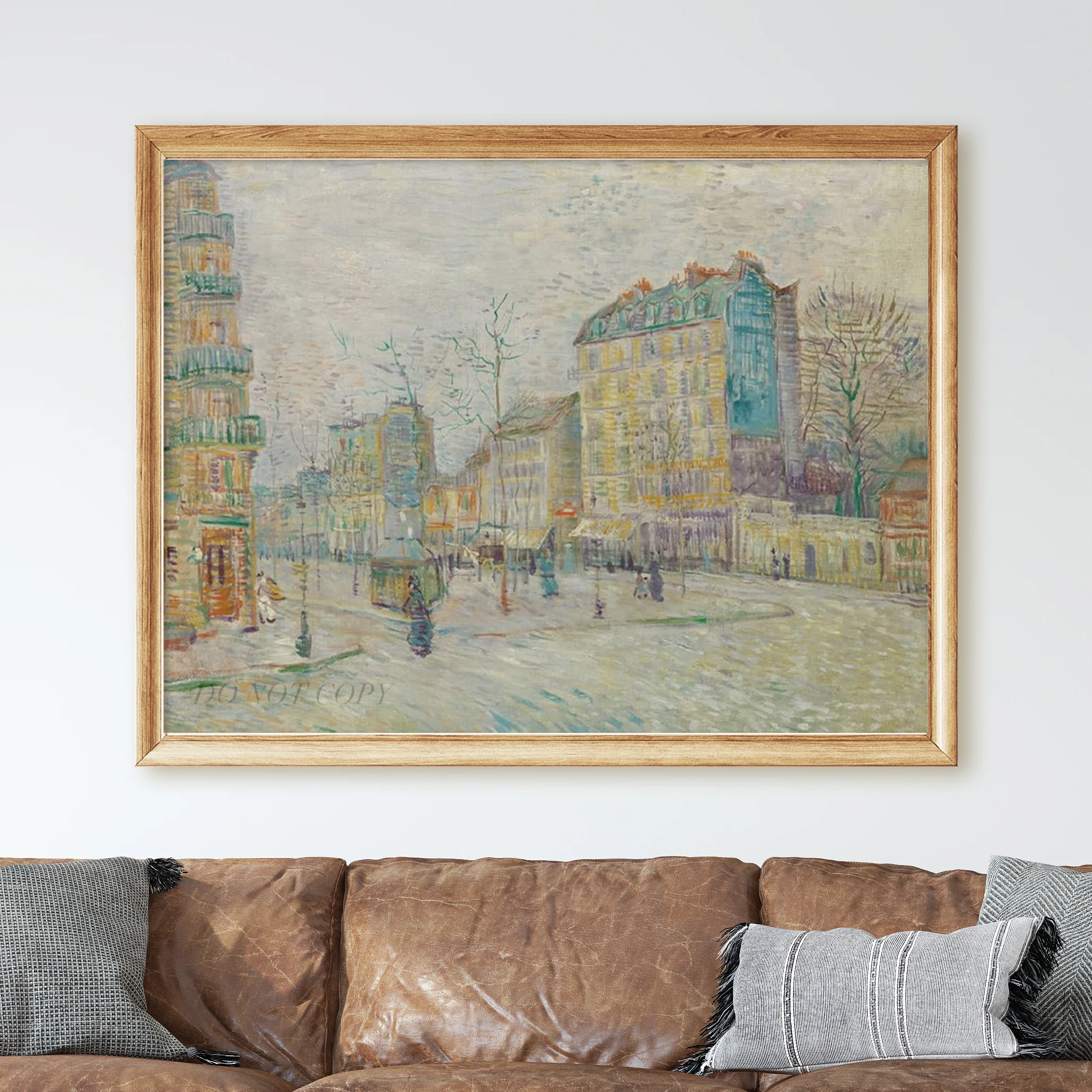 Boulevard de Clichy (1887) by Van Gogh - Image 2
