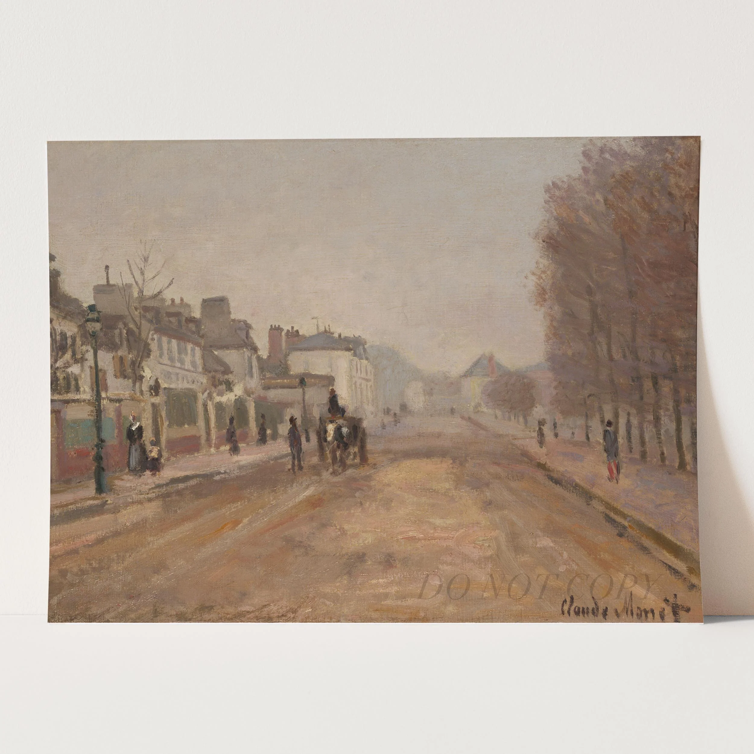 Boulevard Héloise, Argenteuil (1872) by Claude Monet - Image 4