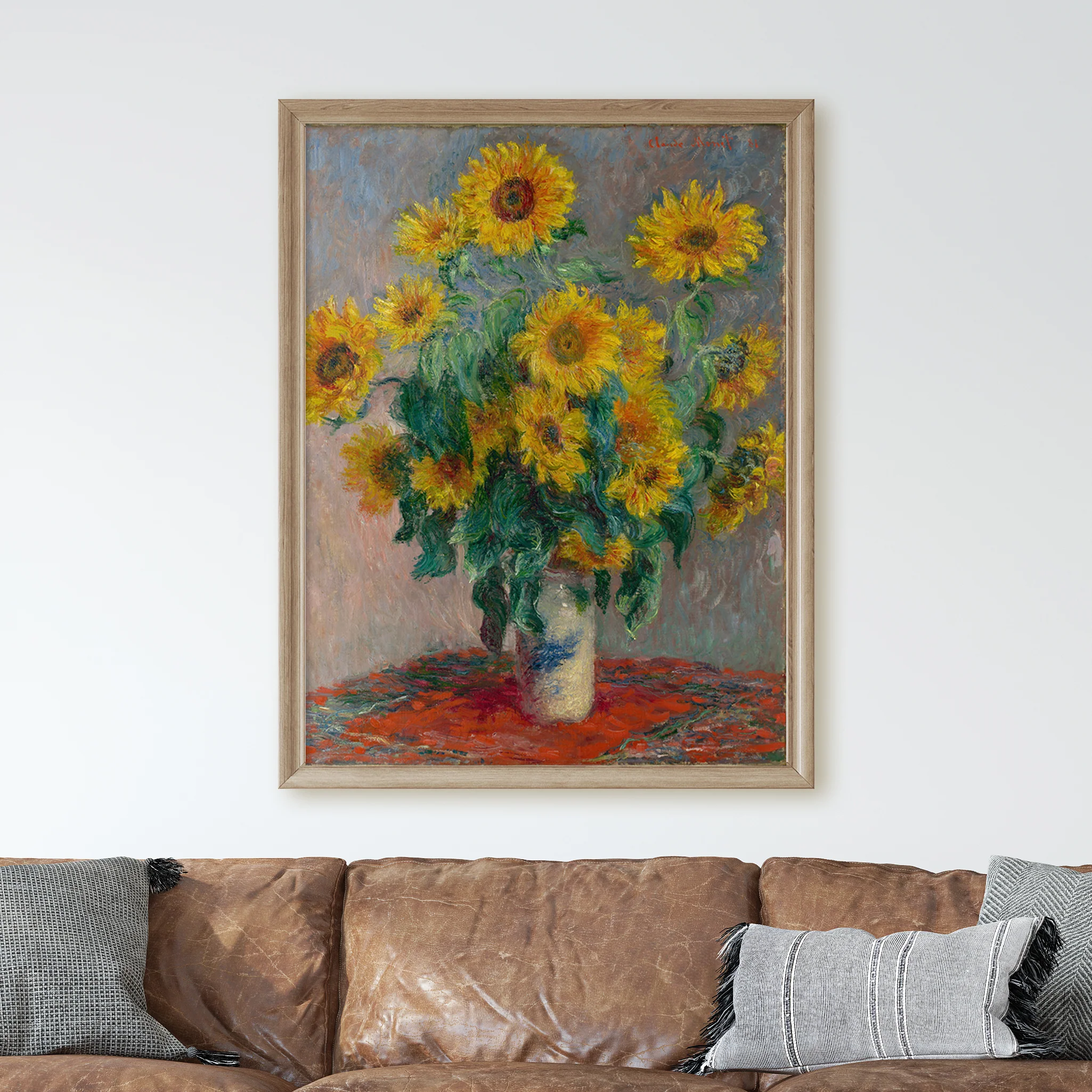 Bouquet of Sunflowers (1881) by Claude Monet - Image 2