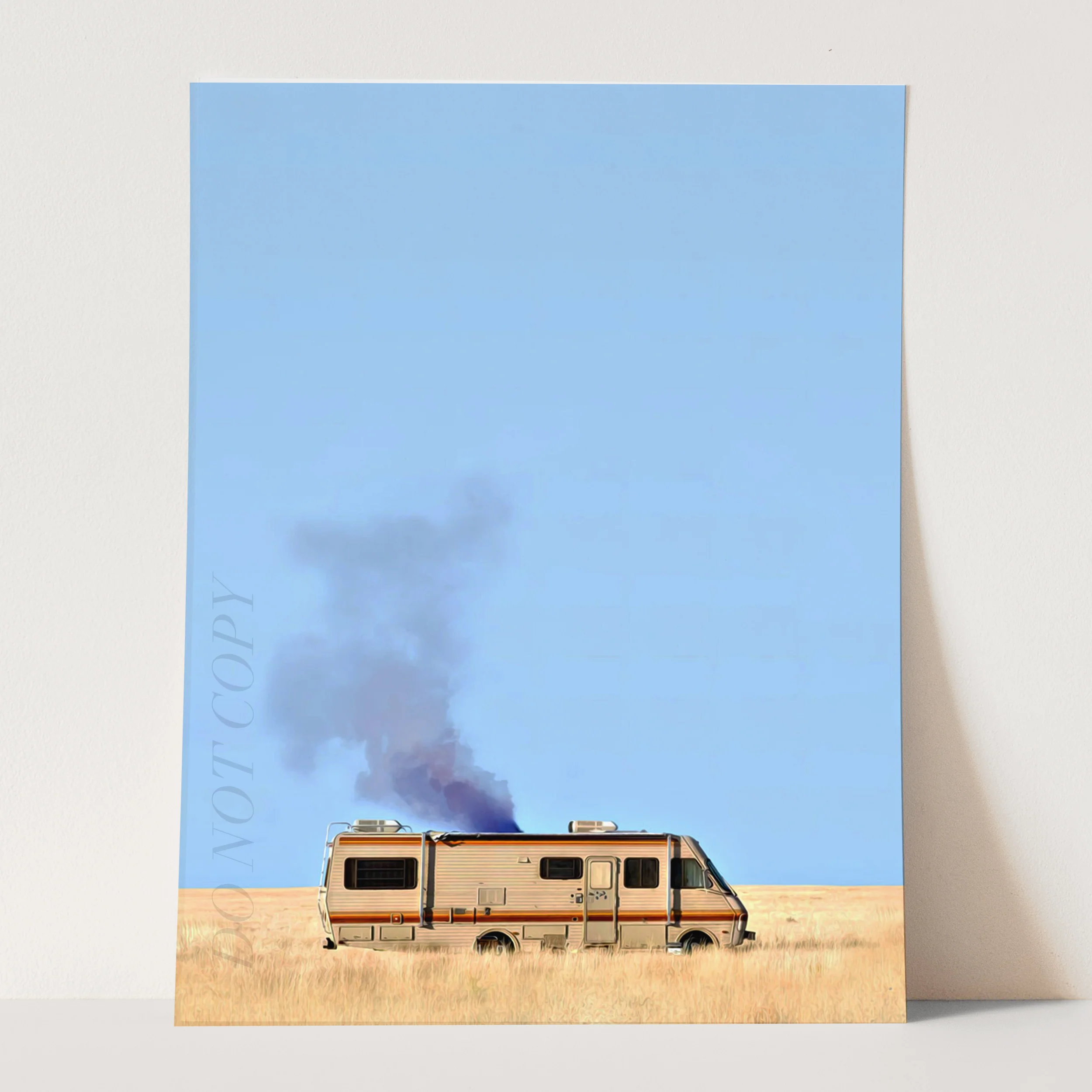 Breaking Bad Cooking In Camper RV In Desert - Image 3
