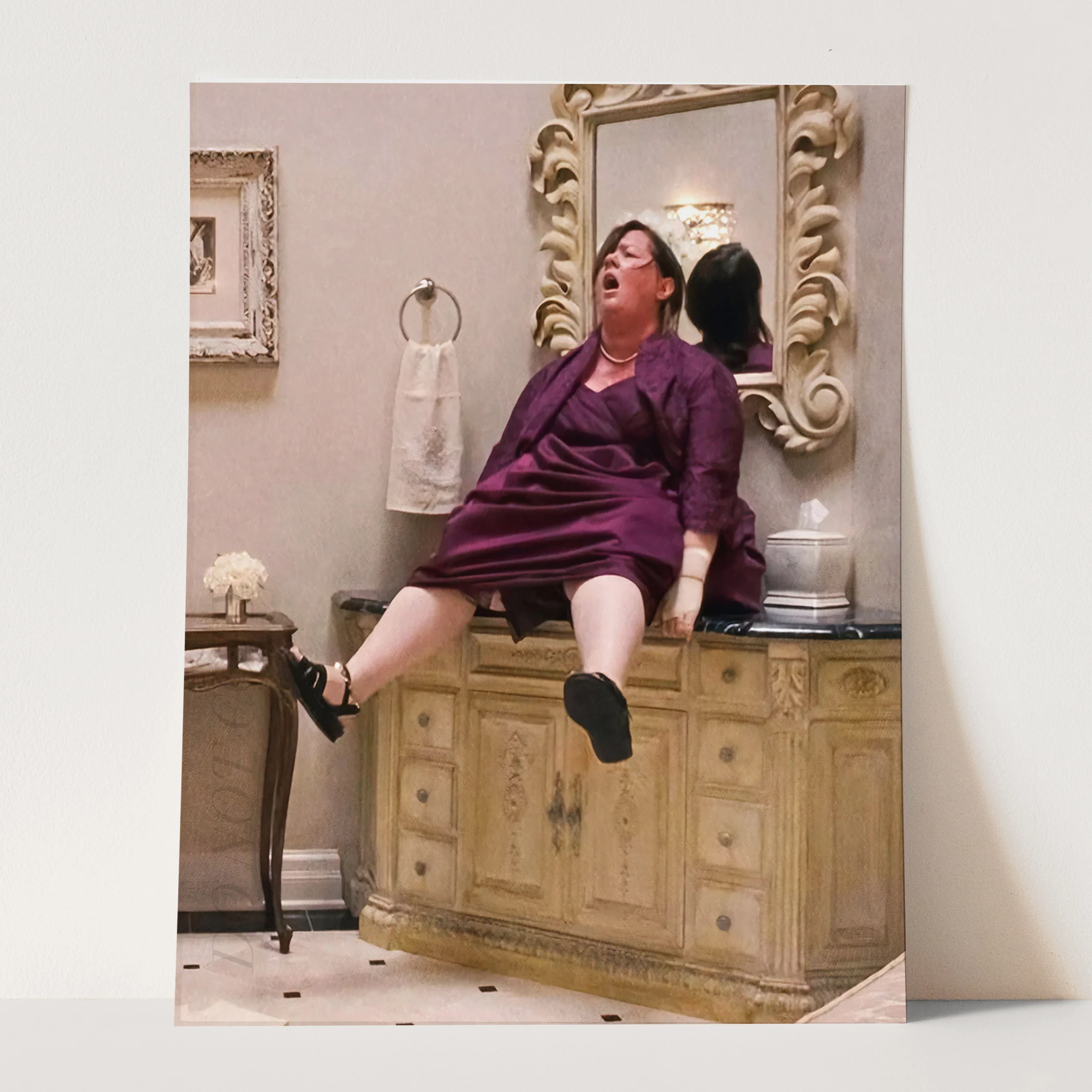 Bridesmaids Toilet Bathroom Scene - Image 3