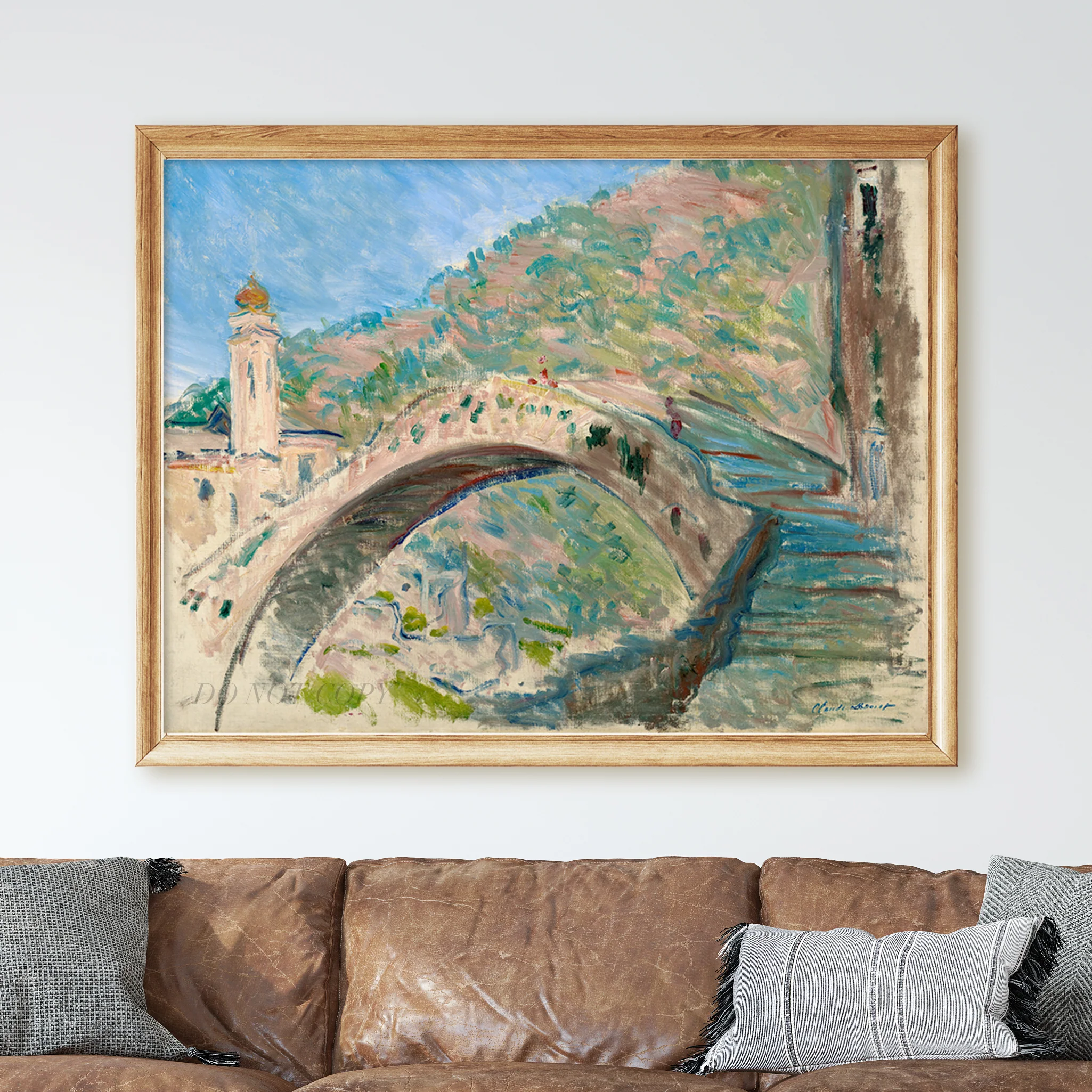 Bridge at Dolceacqua (1884) by Claude Monet - Image 2