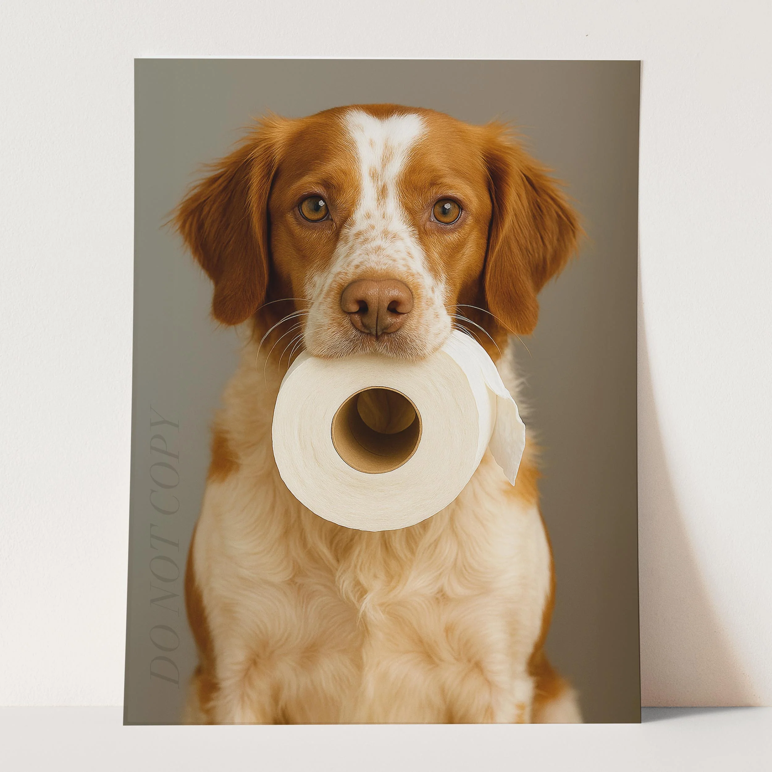 Brittany Dog Toilet Paper - Image 3