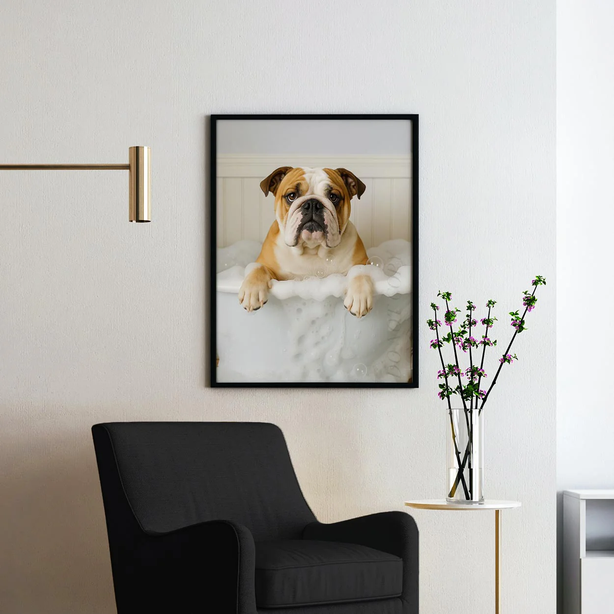Bulldog Bathtub Bubble Bath - Image 2