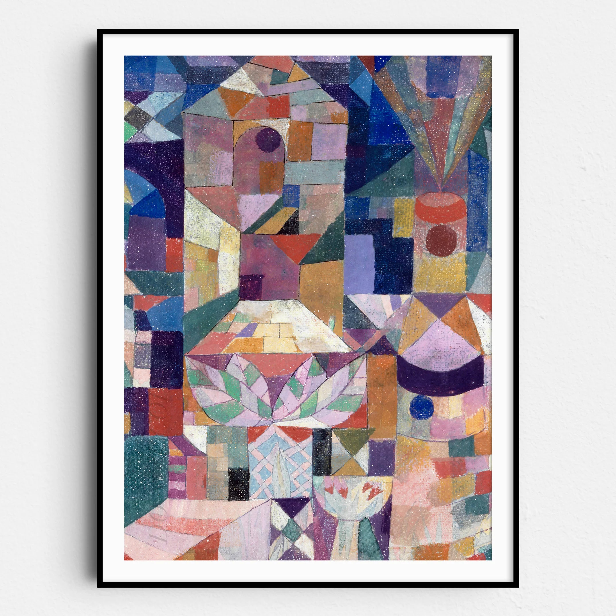 Burggarten (1919) by Paul Klee