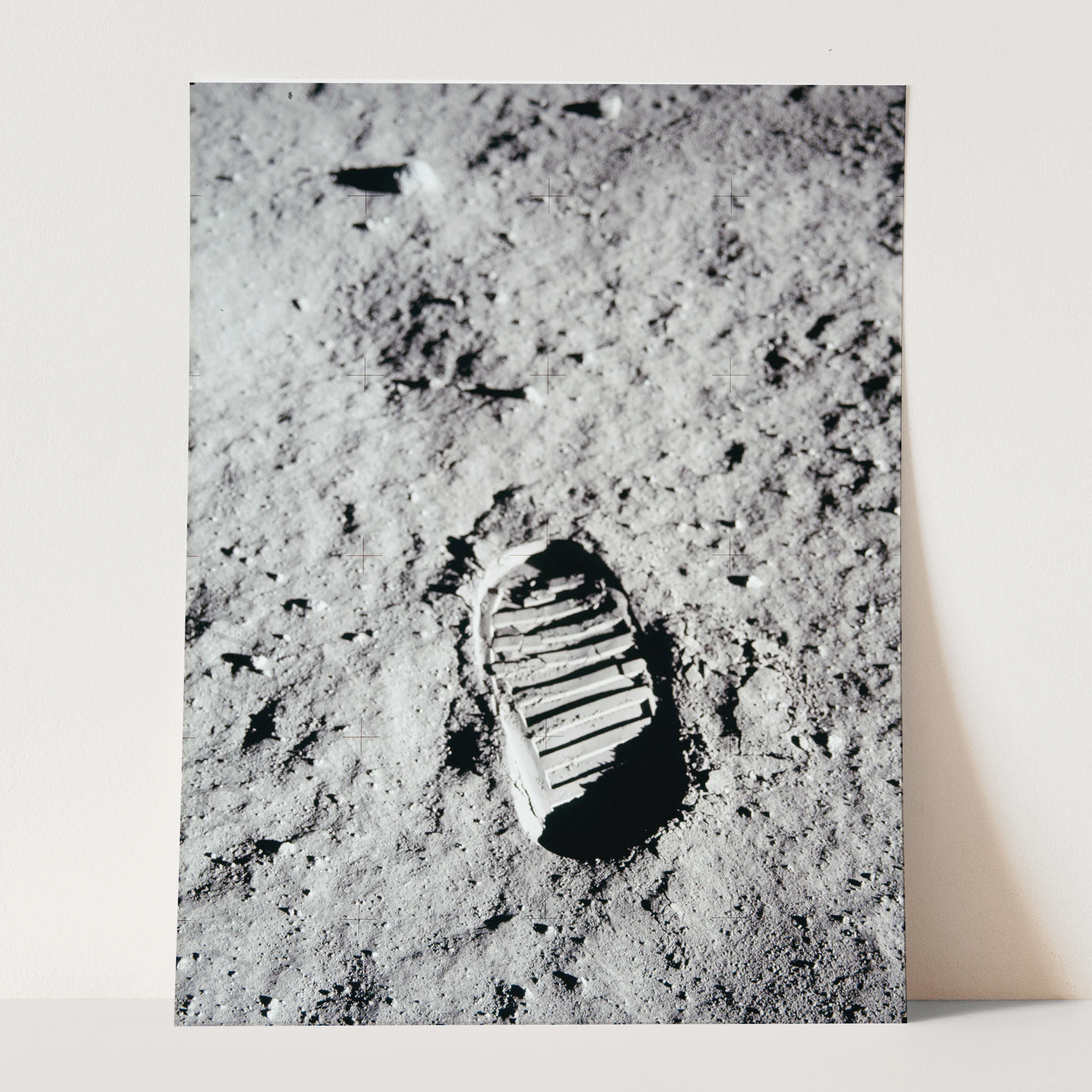 Buzz Aldrin Boot Print On The Moon - Image 3