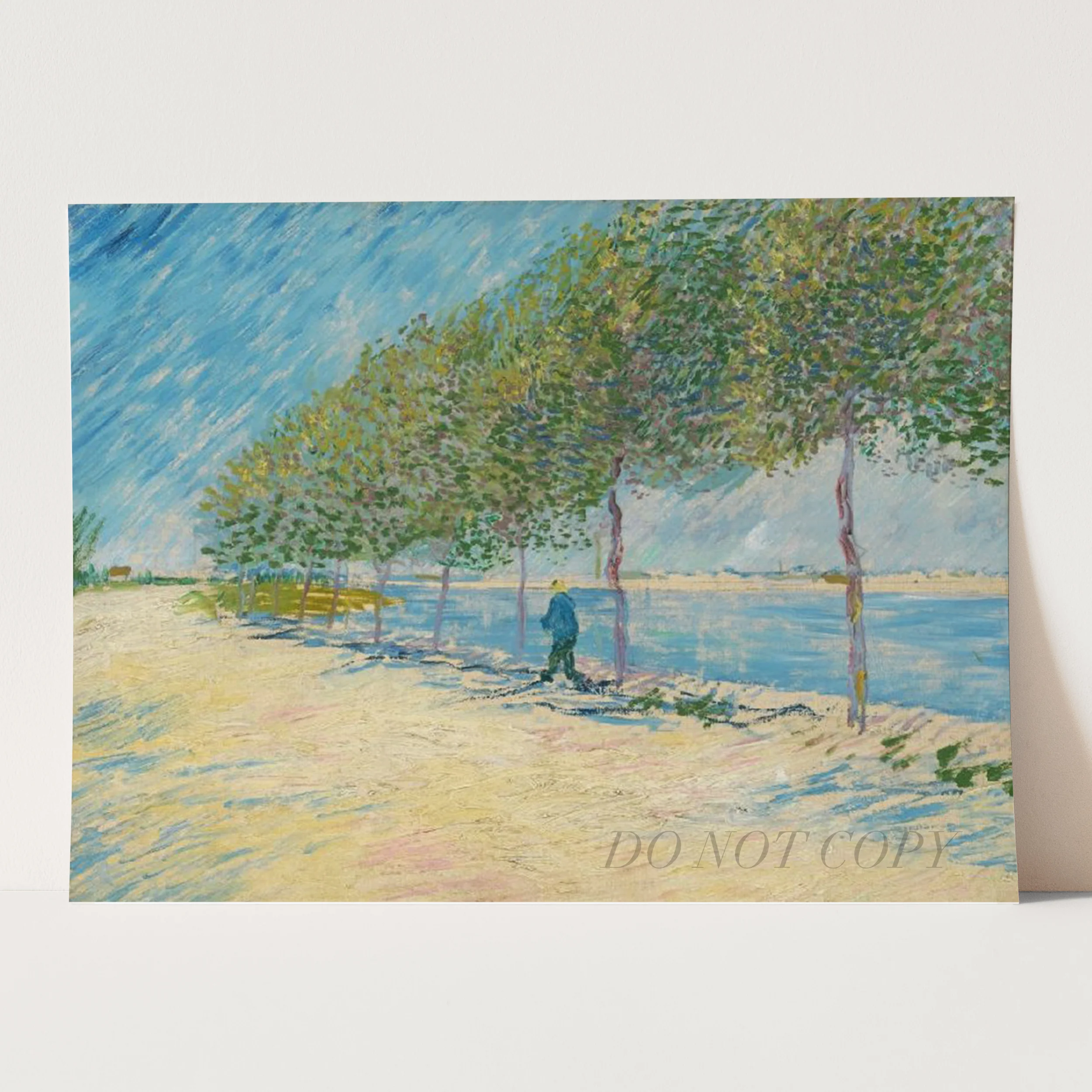 By the Seine (1887) by Van Gogh - Image 3