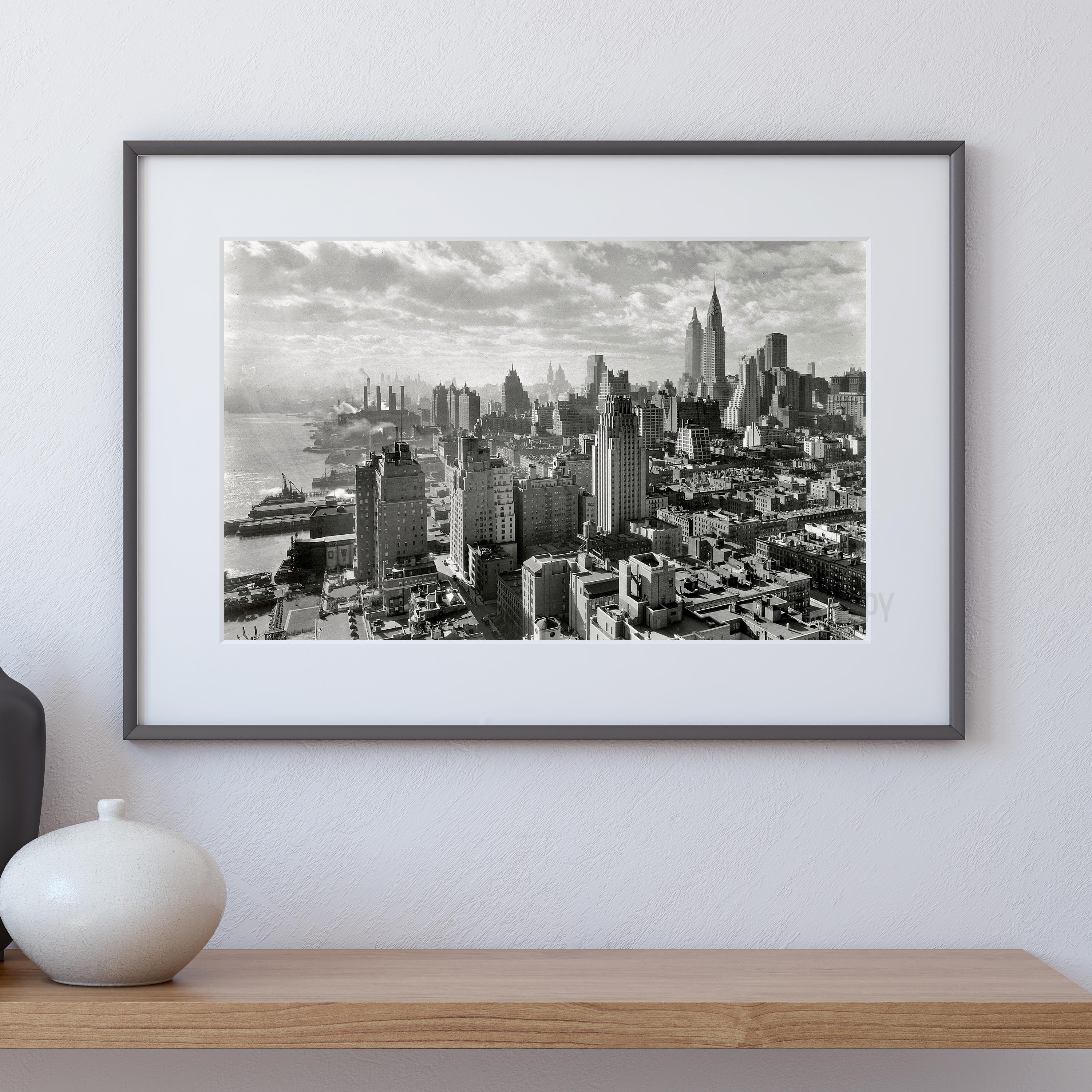 New York City (NYC) Skyline, circa 1930s - Image 4