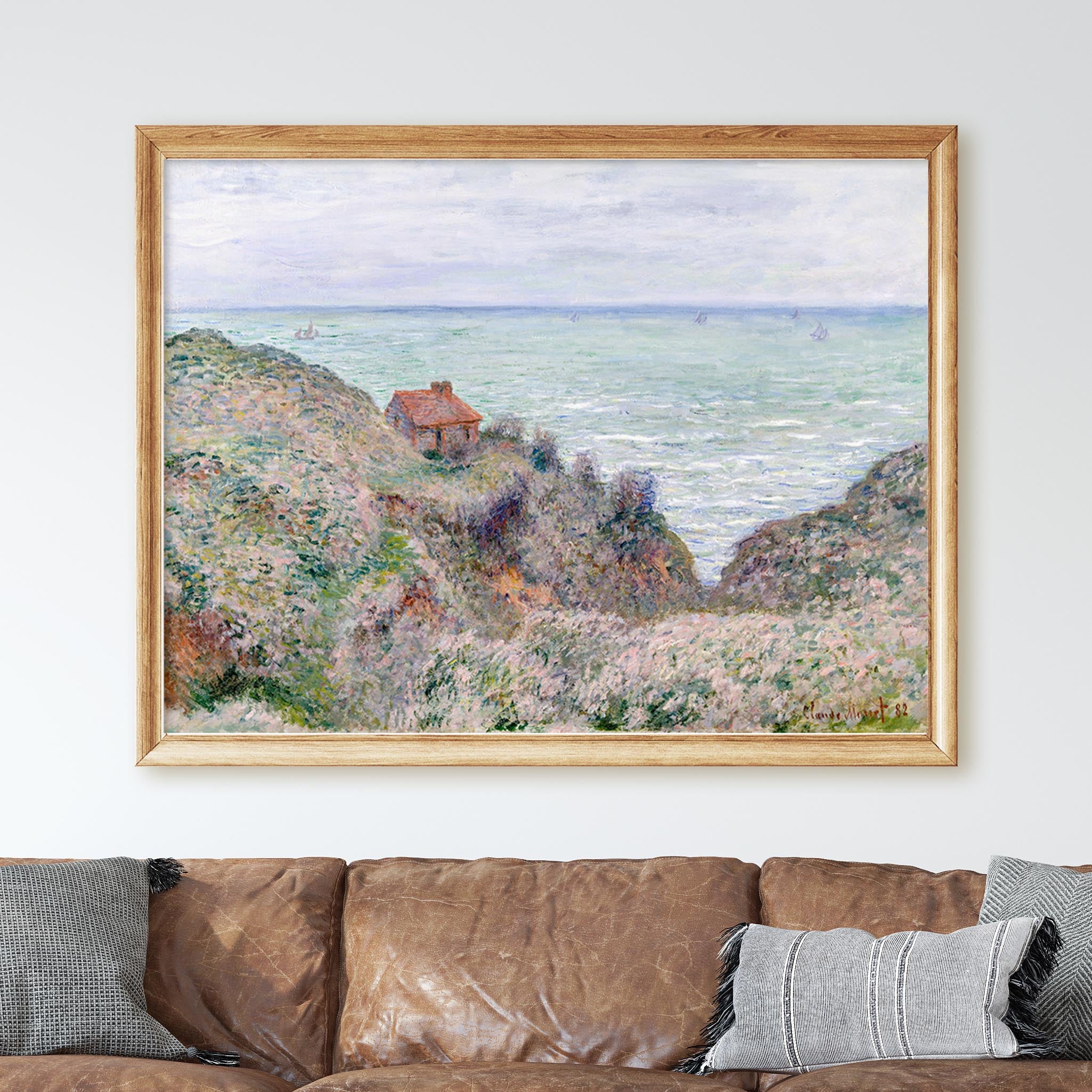 Cabin of the Customs Watch (1882) by Claude Monet - Image 2