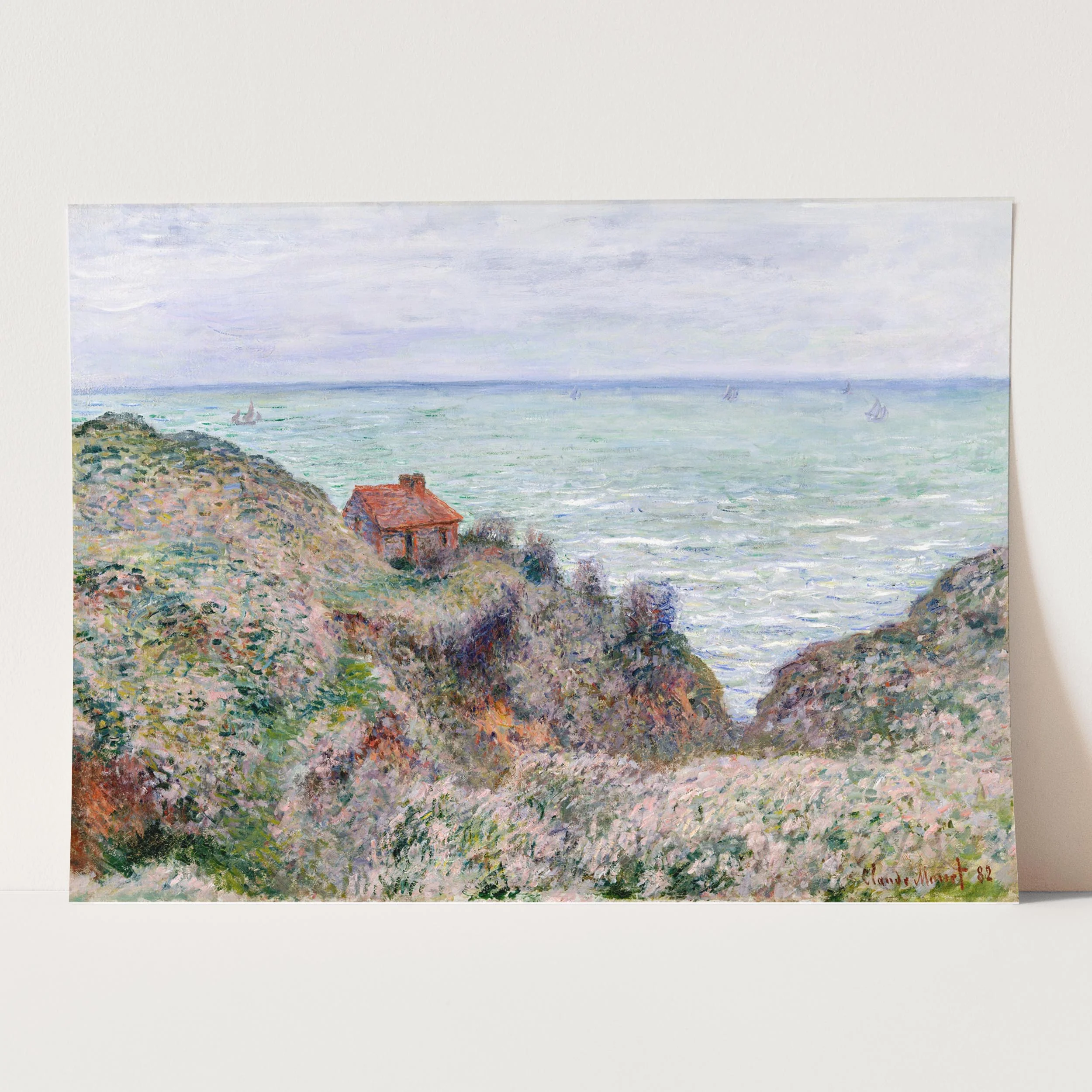 Cabin of the Customs Watch (1882) by Claude Monet - Image 3
