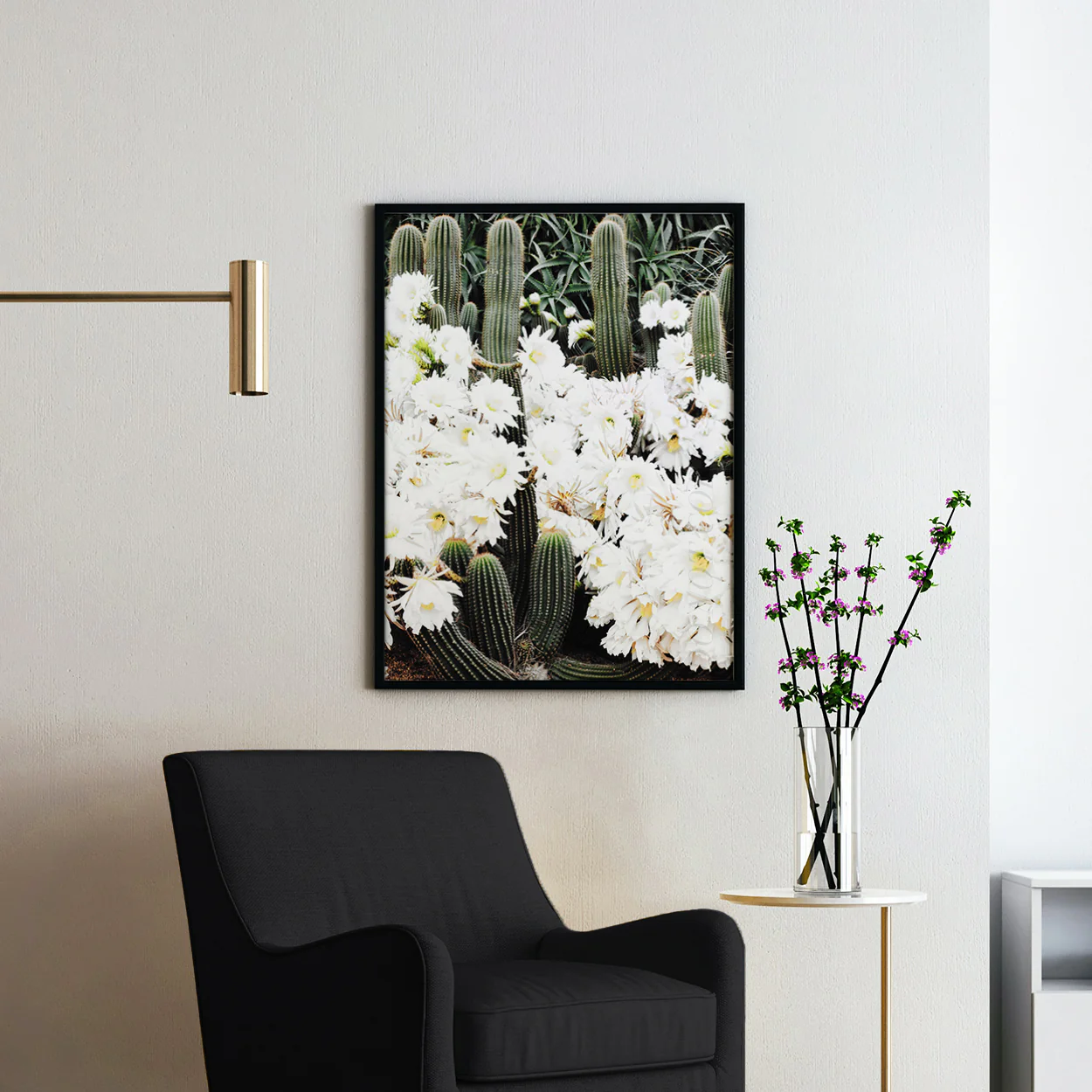 Cactus and Flowers - Image 2