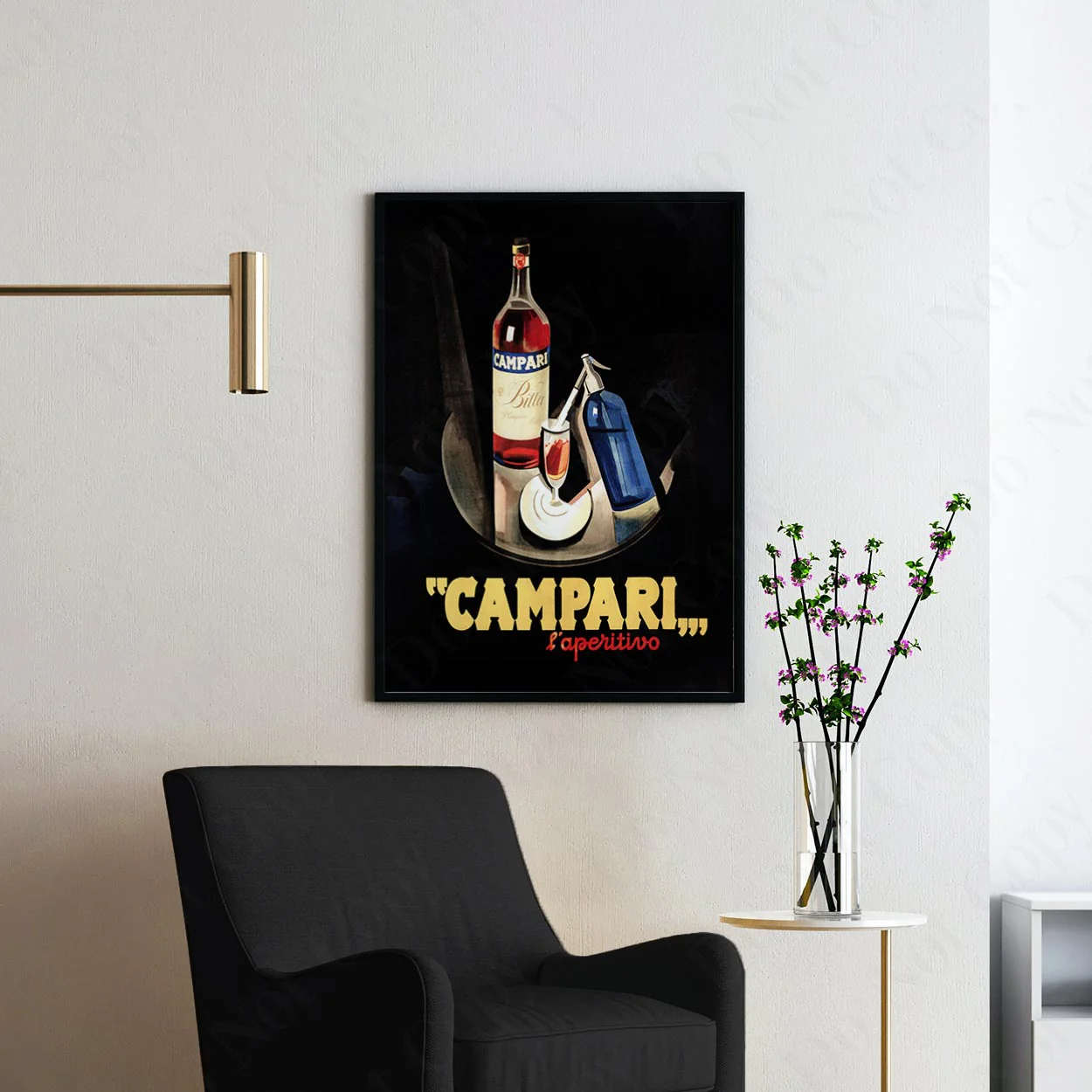Campari Aperitif Aperitivo Vintage Advertising - Image 2