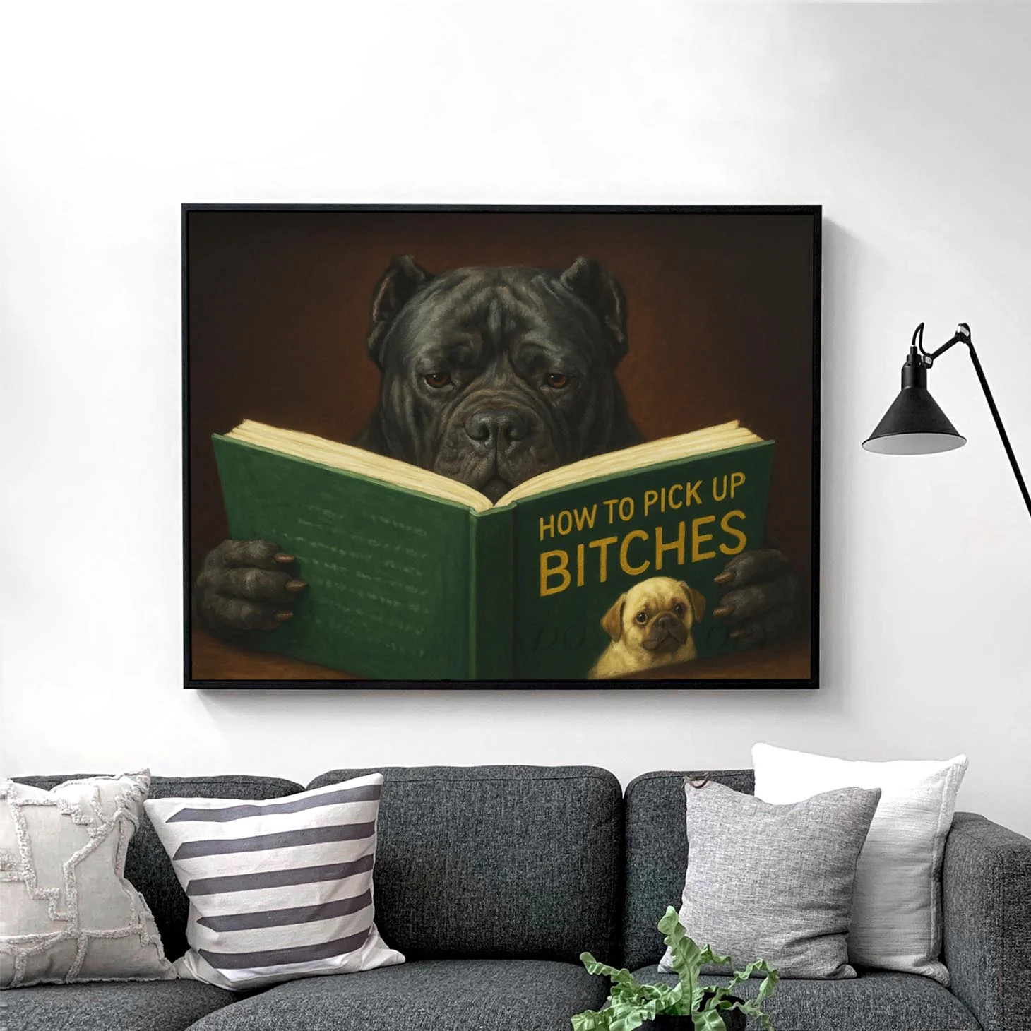 Cane Corso Dog Reading Dating Book - Image 2