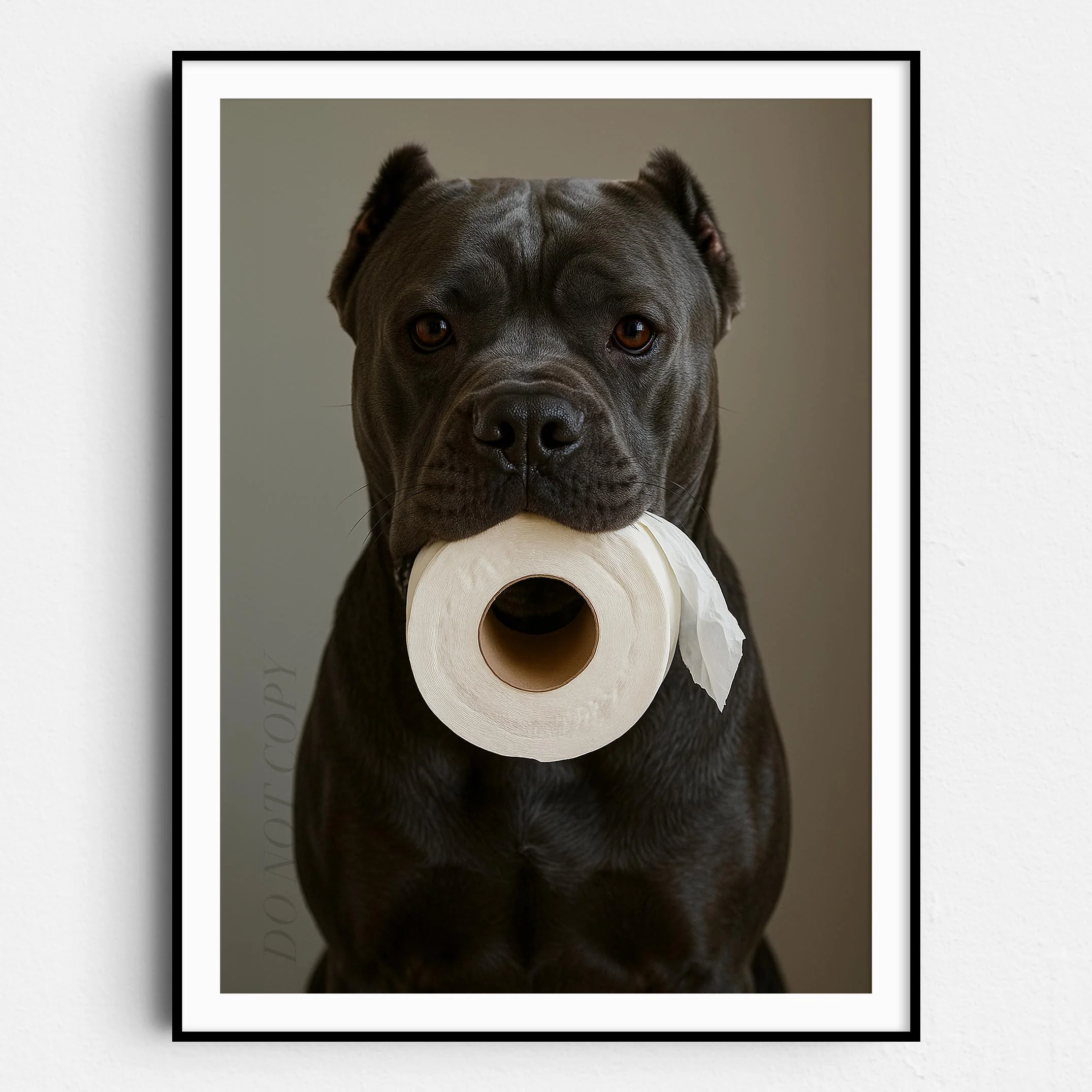 Cane Corso Dog Toilet Paper