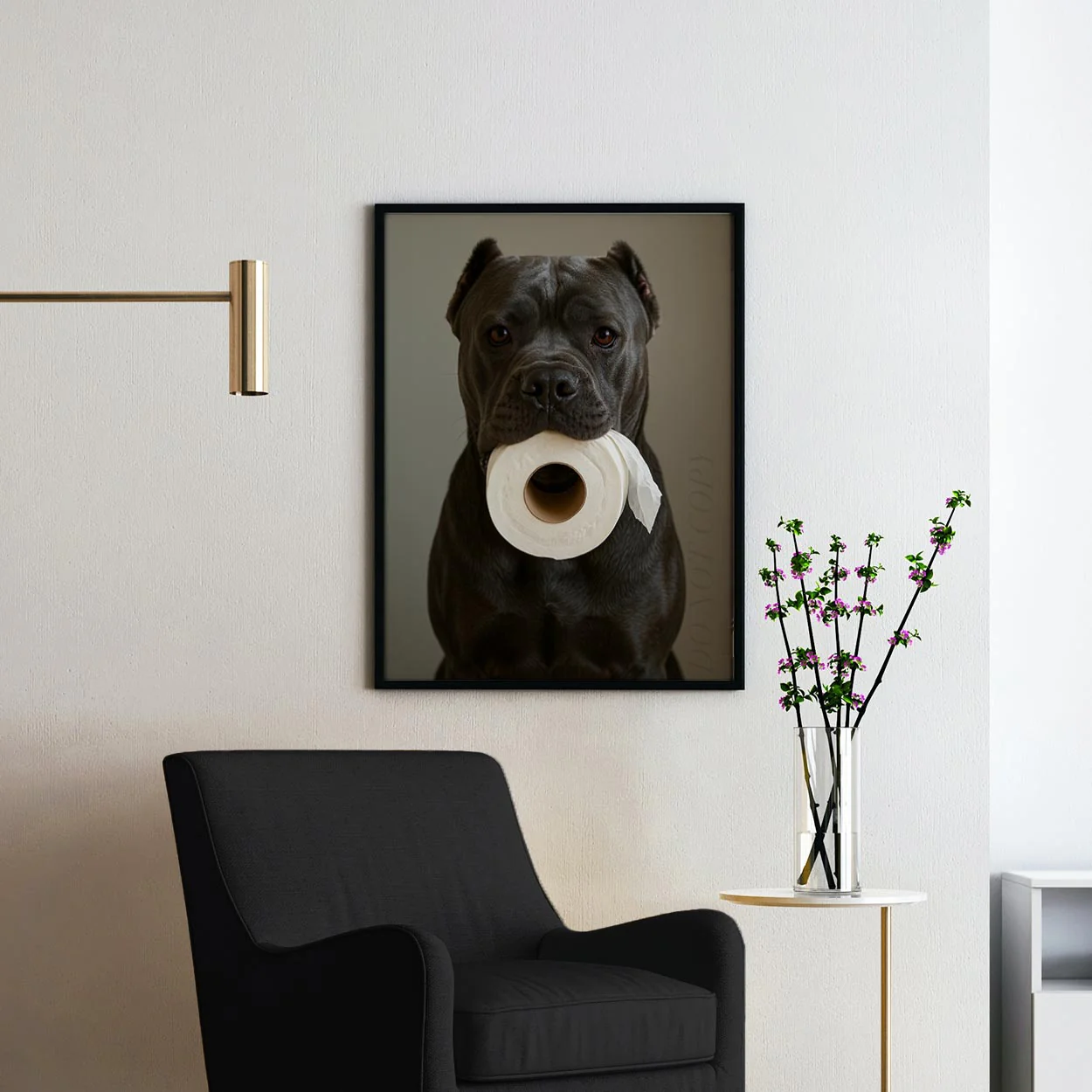 Cane Corso Dog Toilet Paper - Image 2