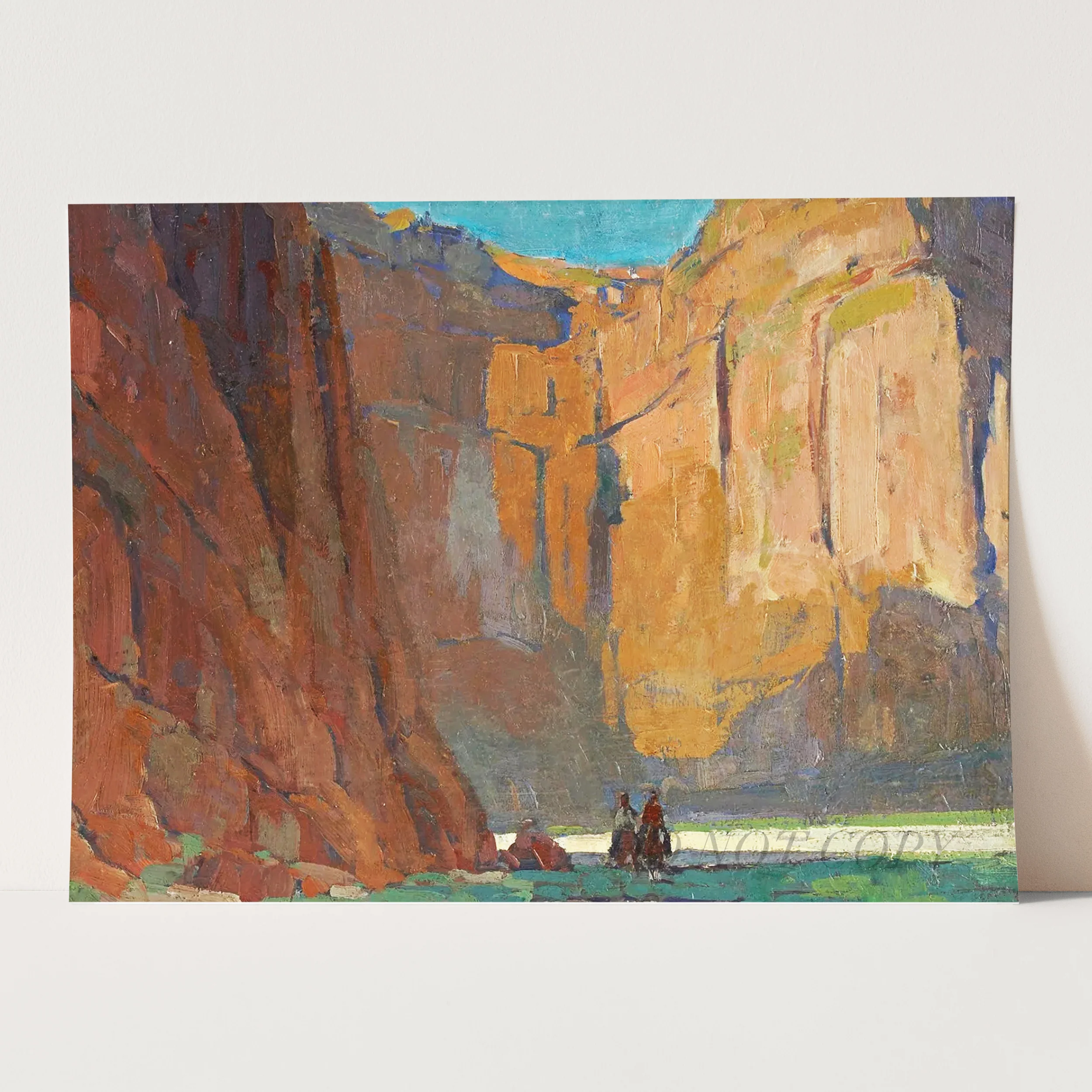 Canyon Red Rocks Arizona by Edgar Payne - Image 3