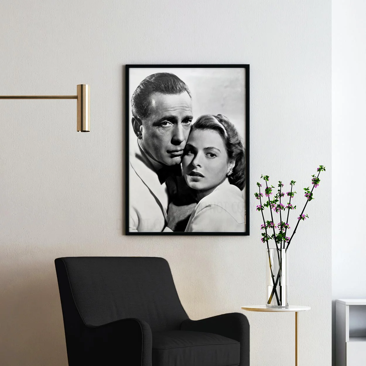 Casablanca 1940s Humphrey Bogart Ingrid Bergman - Image 2