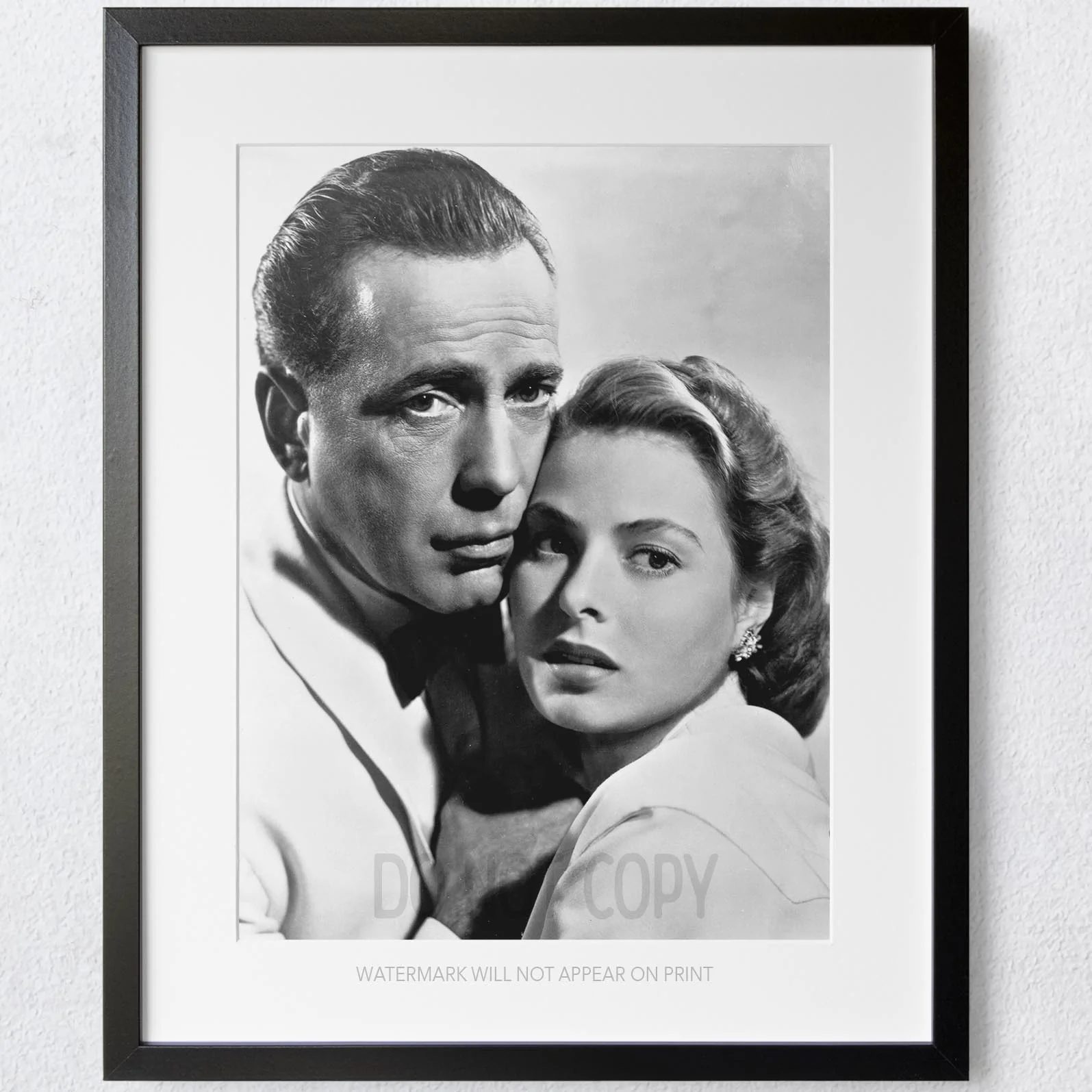 Casablanca 1940s Humphrey Bogart Ingrid Bergman - Image 3