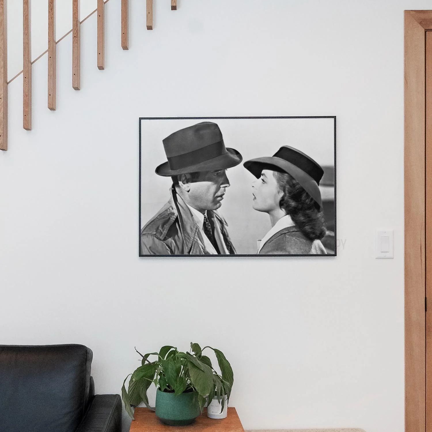 Casablanca 1940s Movie Humphrey Bogart Ingrid Bergman - Image 2