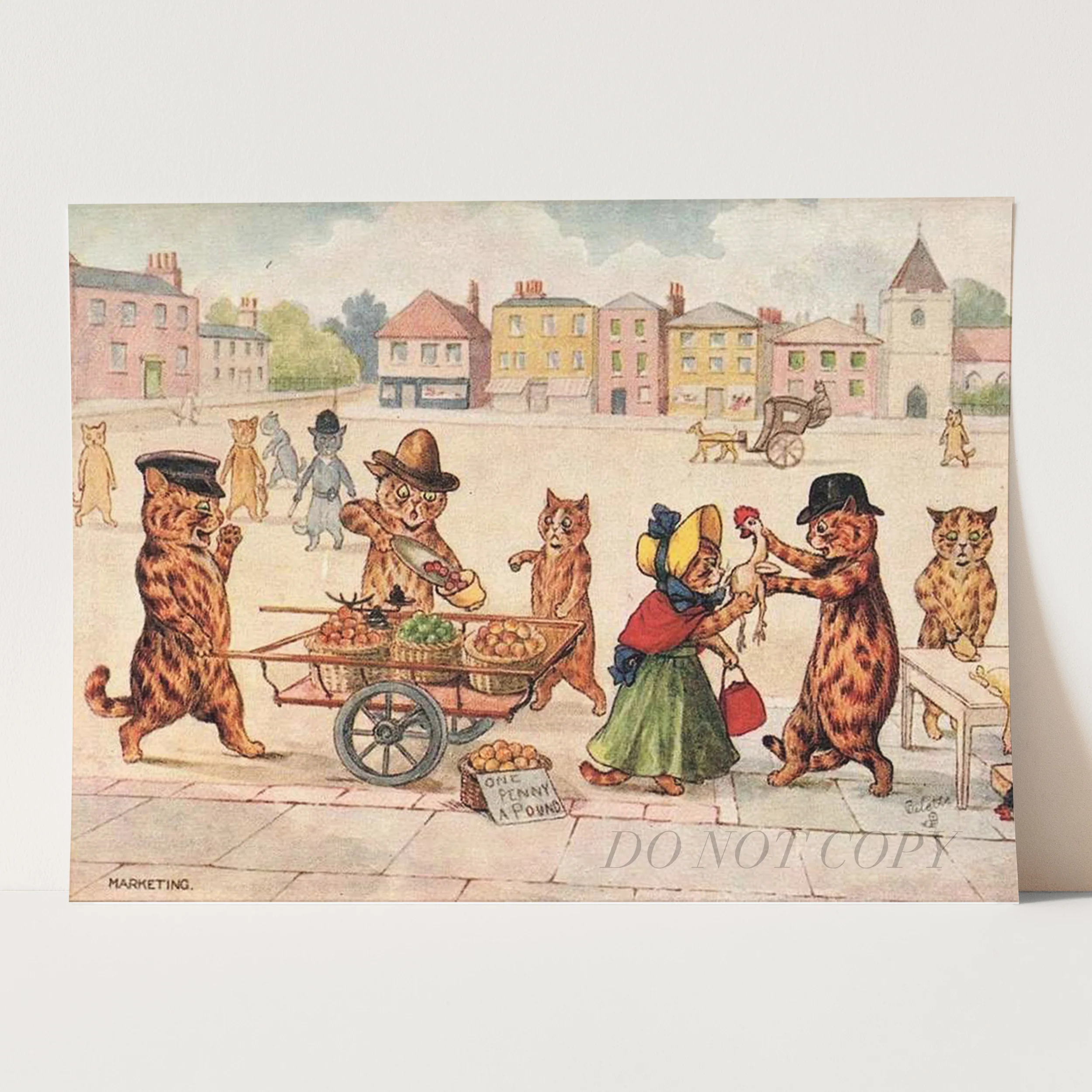 Cats At The Market - Image 3