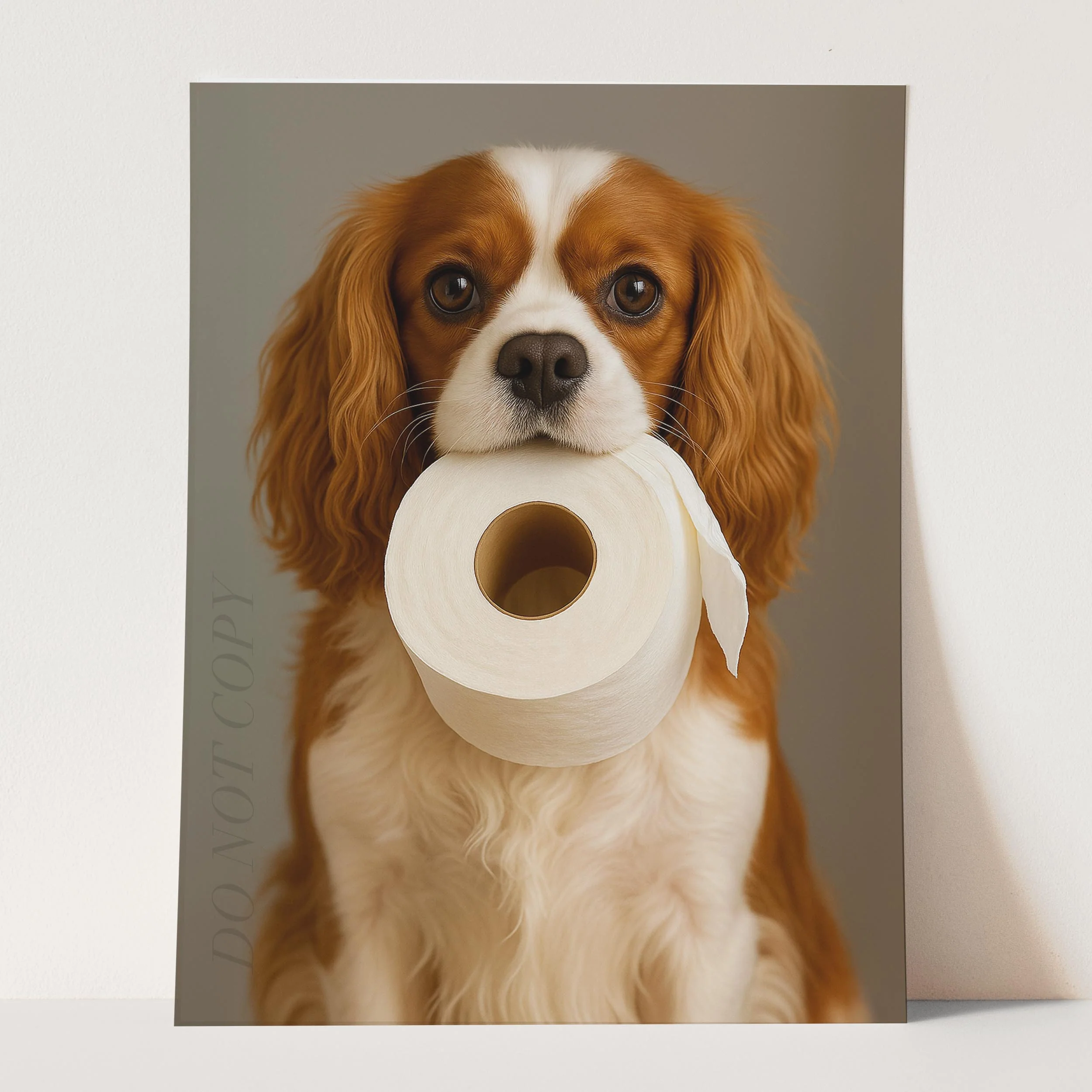 Cavalier King Charles Dog Toilet Paper - Image 3