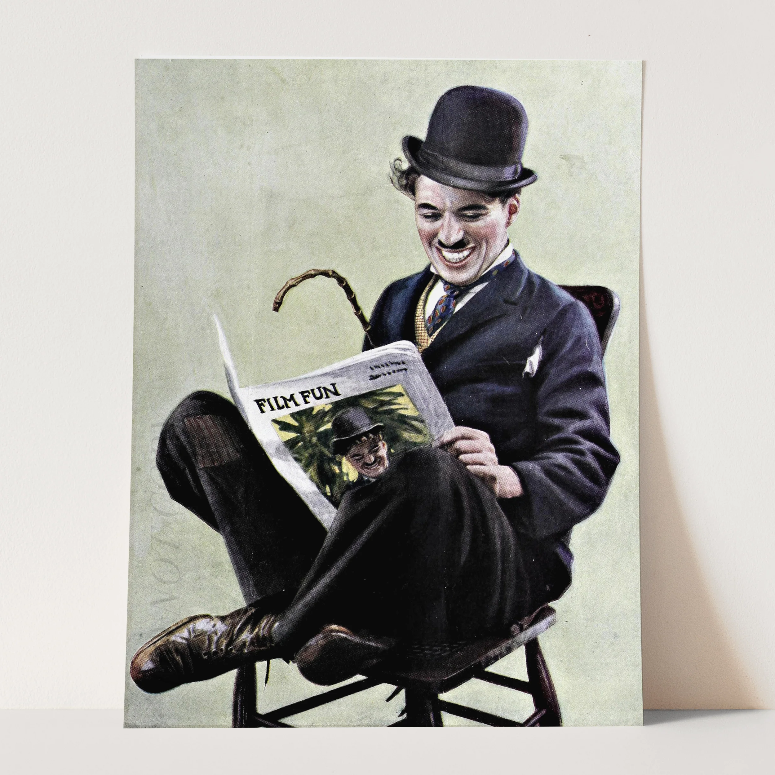 Charlie Chaplin Film Fun 1920s - Image 3