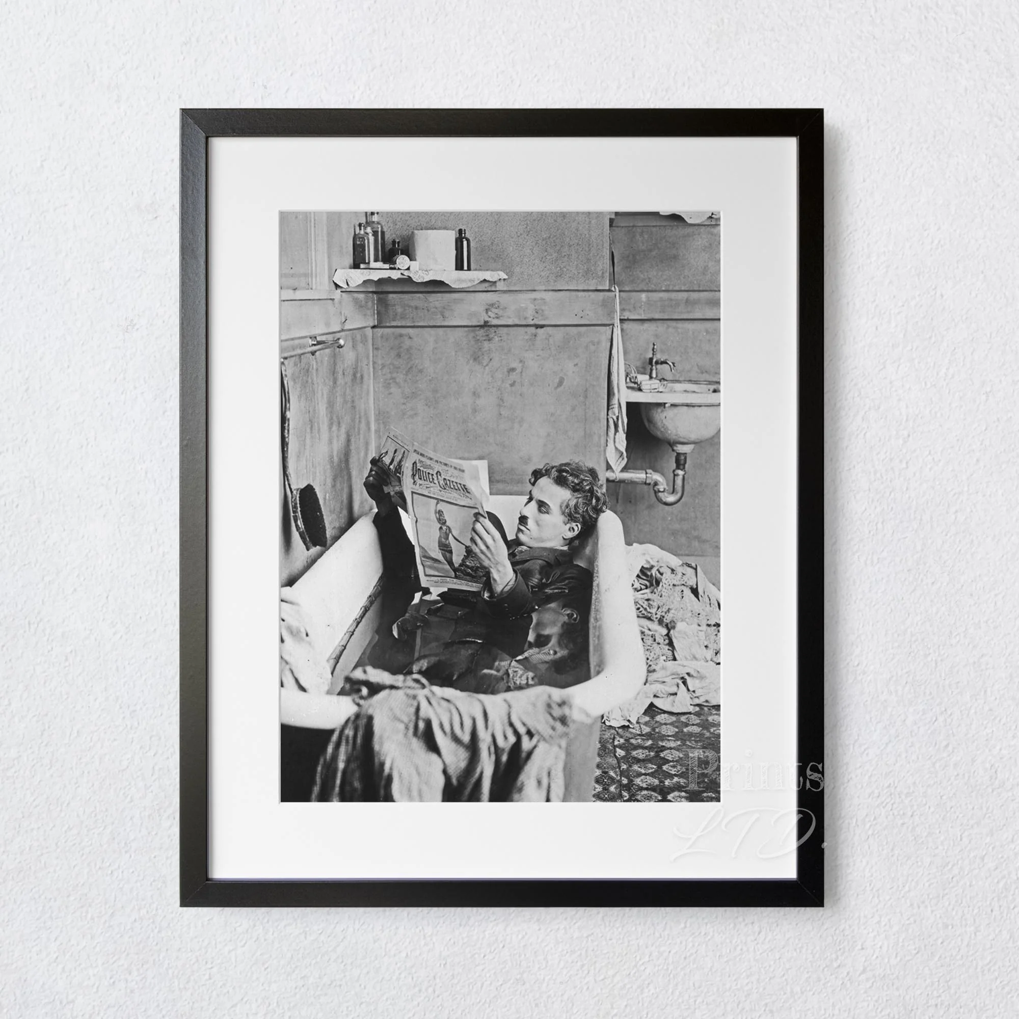 Charlie Chaplin In The Bathtub - Image 4