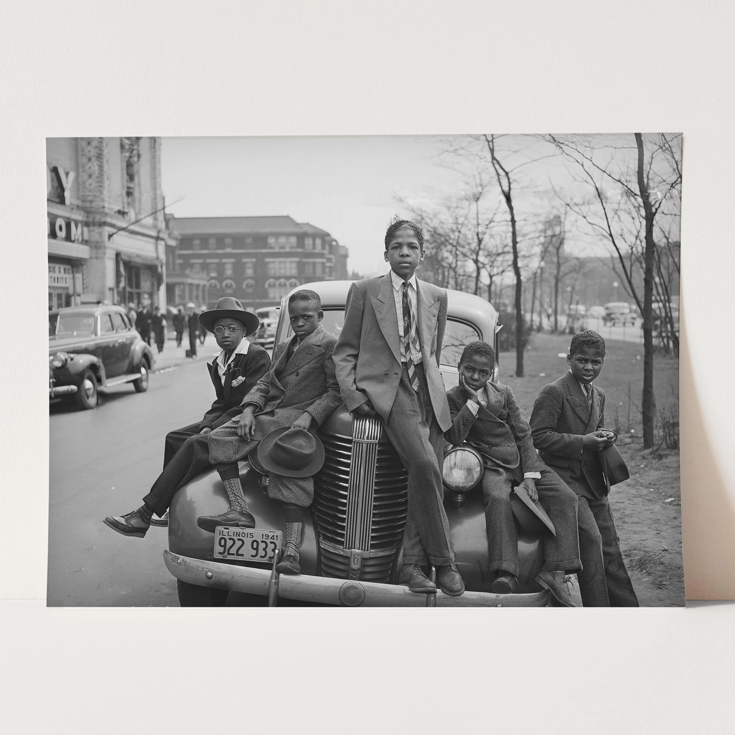 Chicago Street Kids 1941 - Image 3
