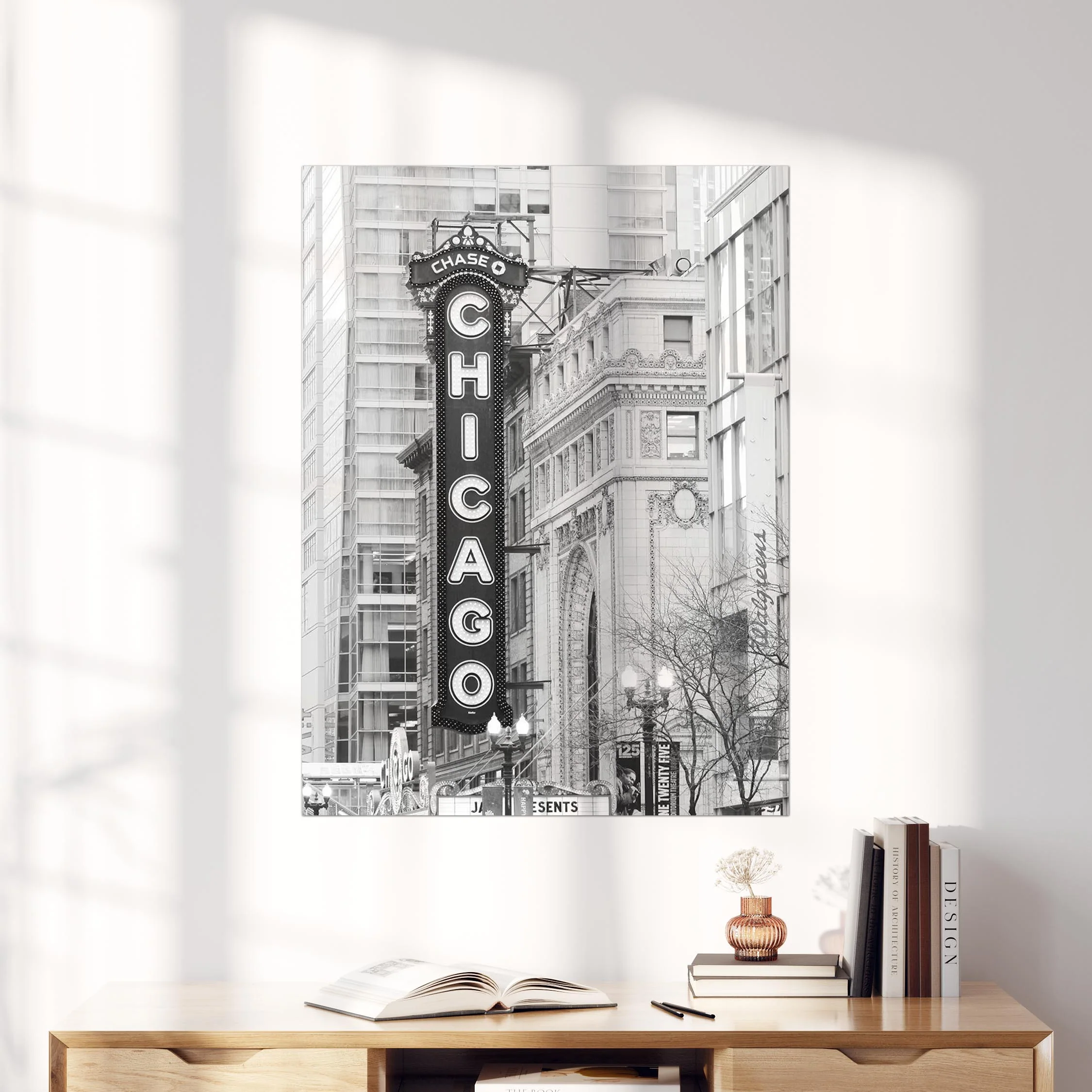 Chicago Theatre Sign - Image 3