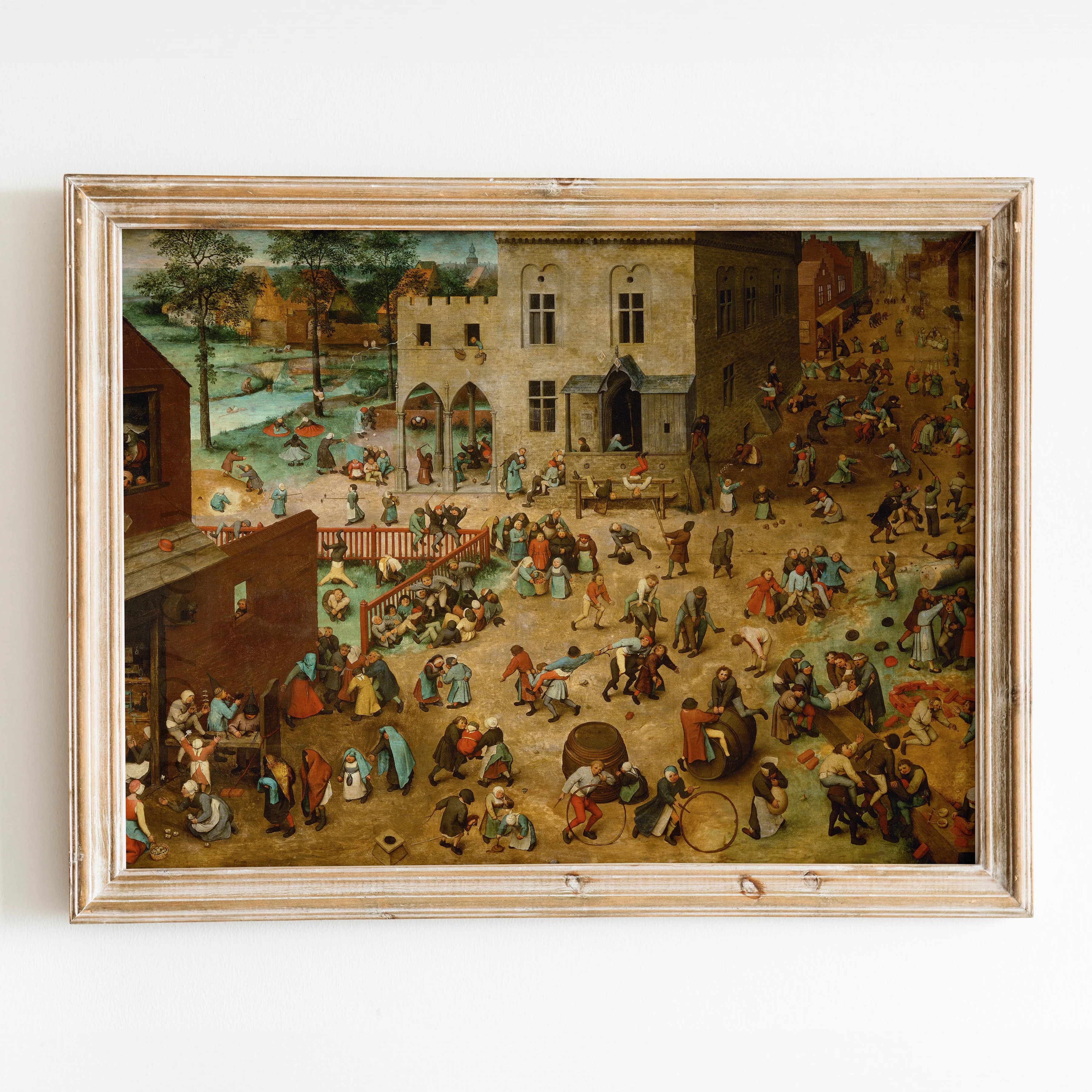 Children's Games (1560) by Pieter Bruegel the Elder
