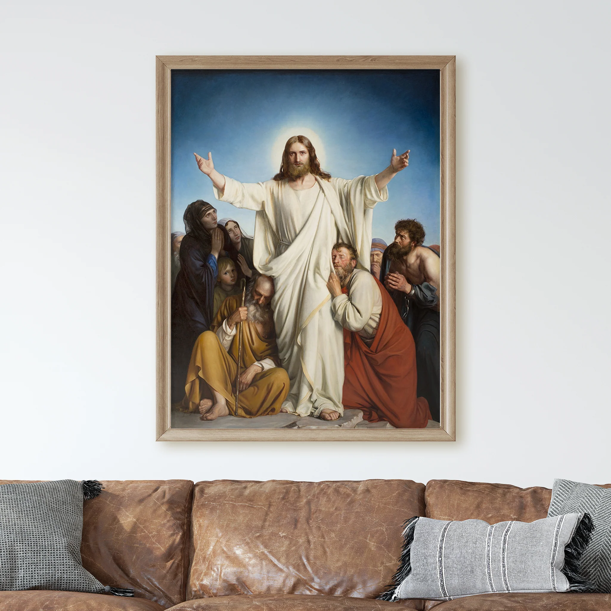 Christ the Consolator (1875) by Carl Bloch - Image 2