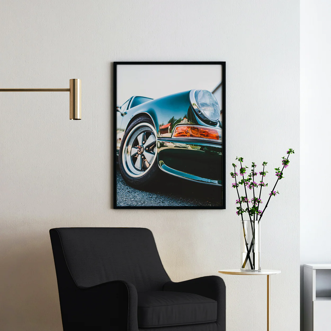 Classic Green Porsche 911 Light - Image 2