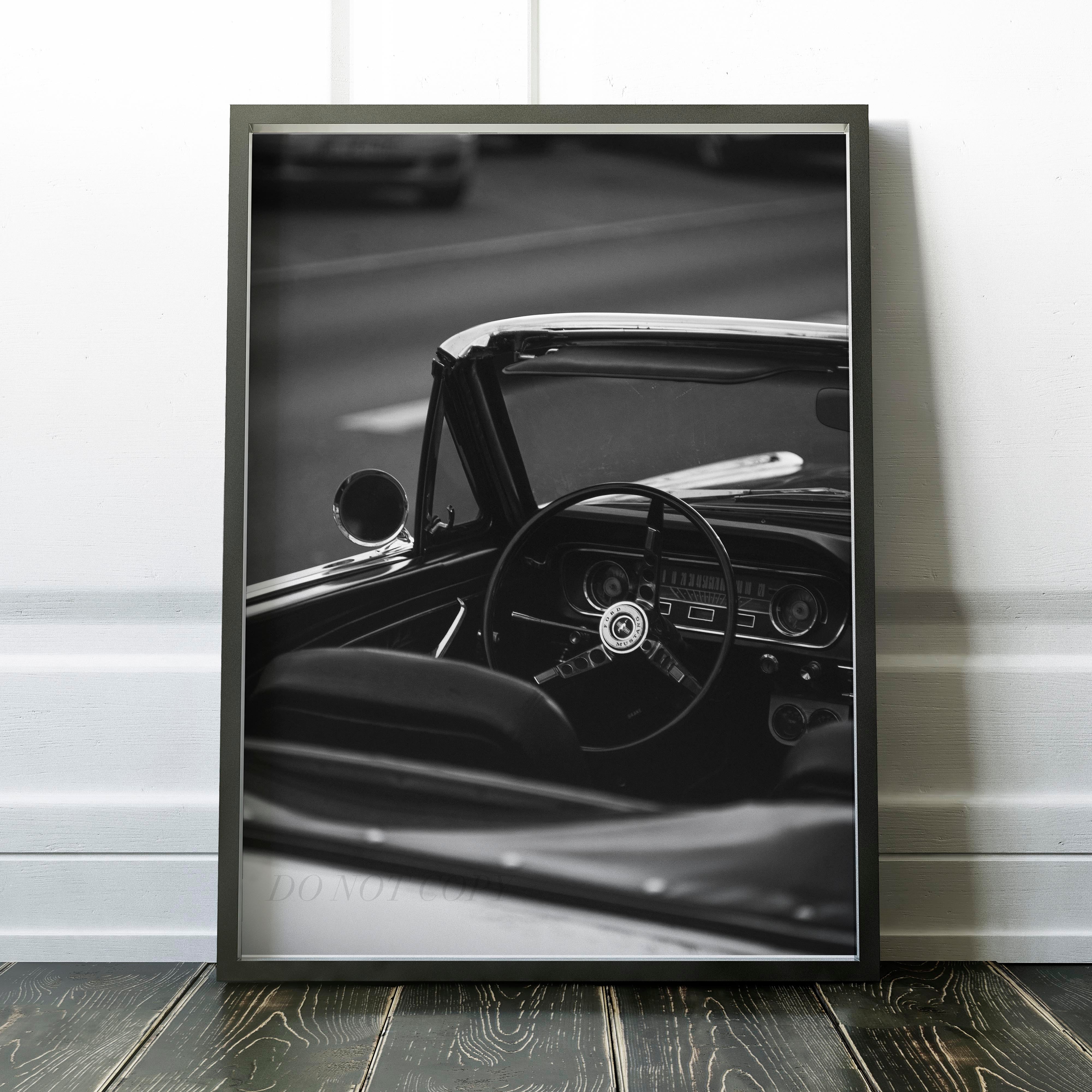 Classic Vintage Ford Mustang Convertible - Image 2