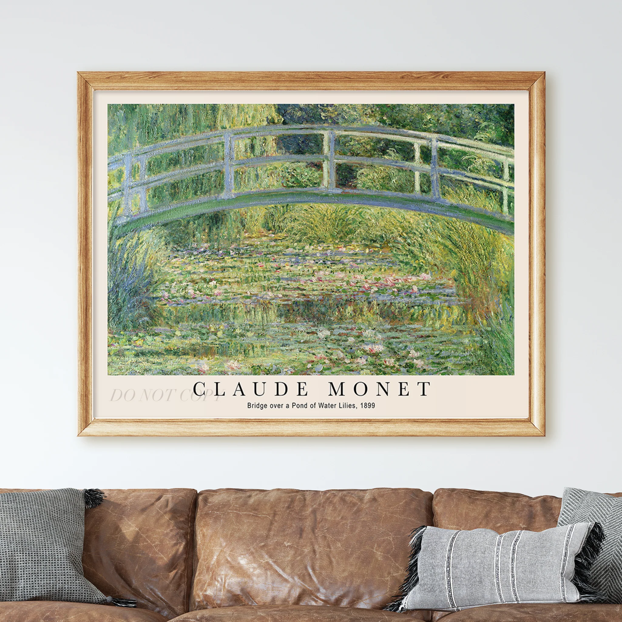 Claude Monet - Bridge over a Pond of Water Lilies - Image 2
