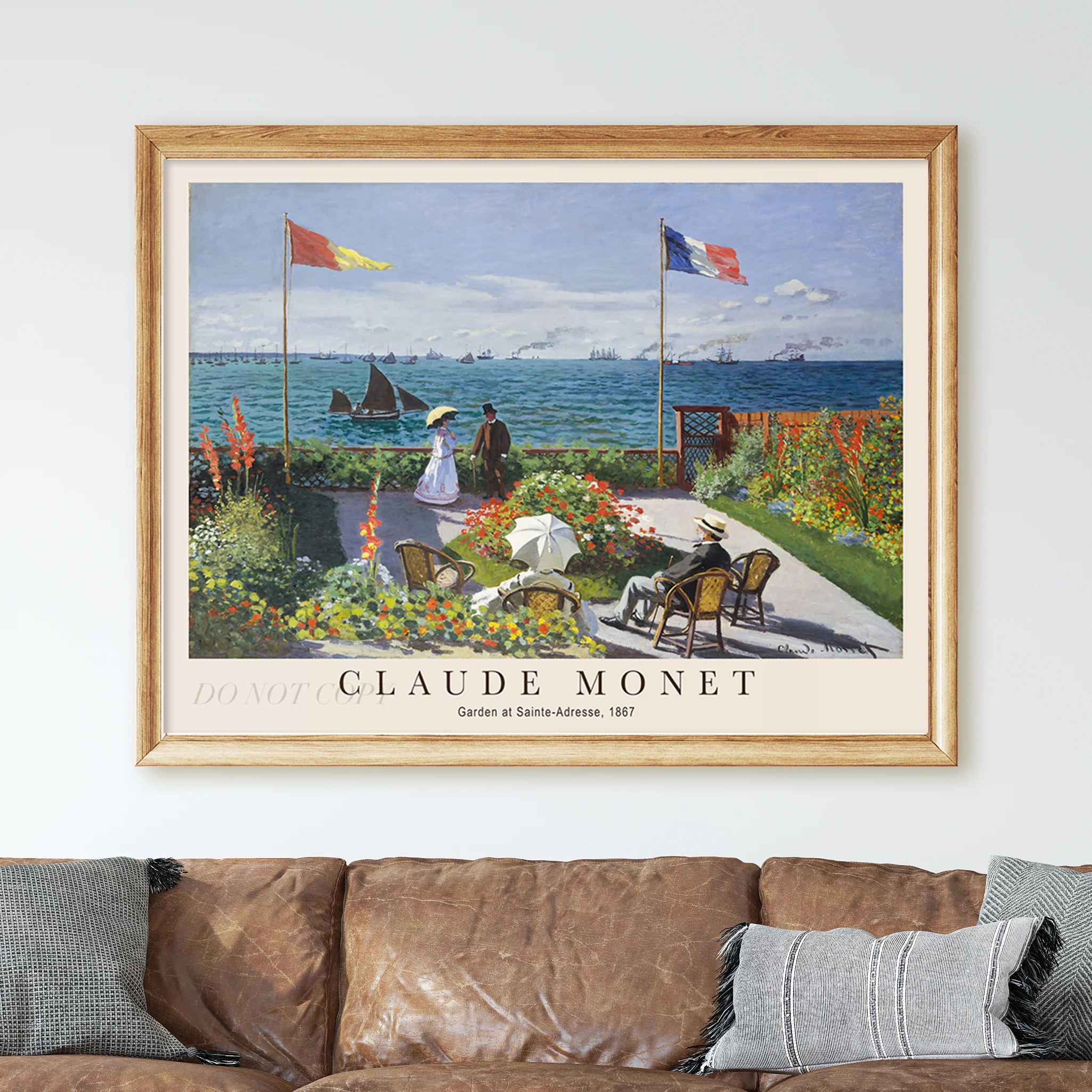 Claude Monet - Garden at Sainte-Adresse - Image 2