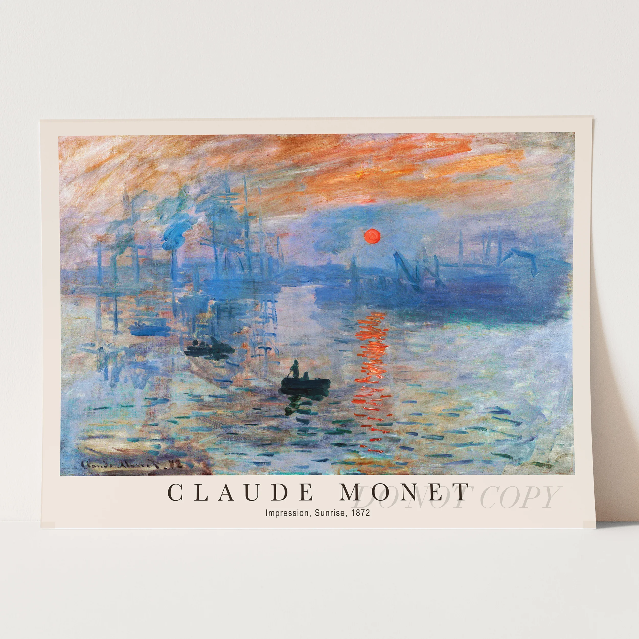 Claude Monet - Impression, Sunrise - Image 3