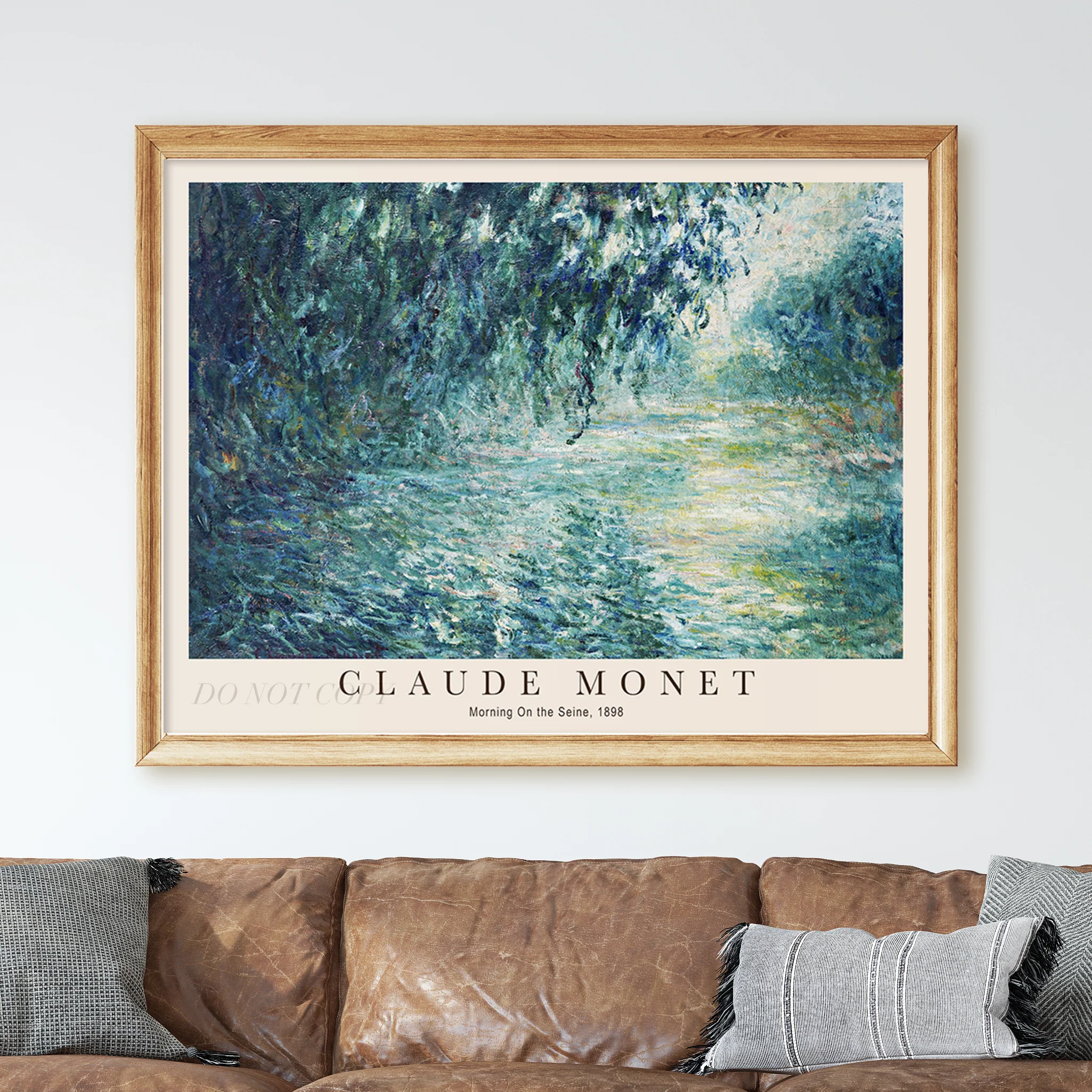 Claude Monet - Morning On the Seine, 1898 - Image 2